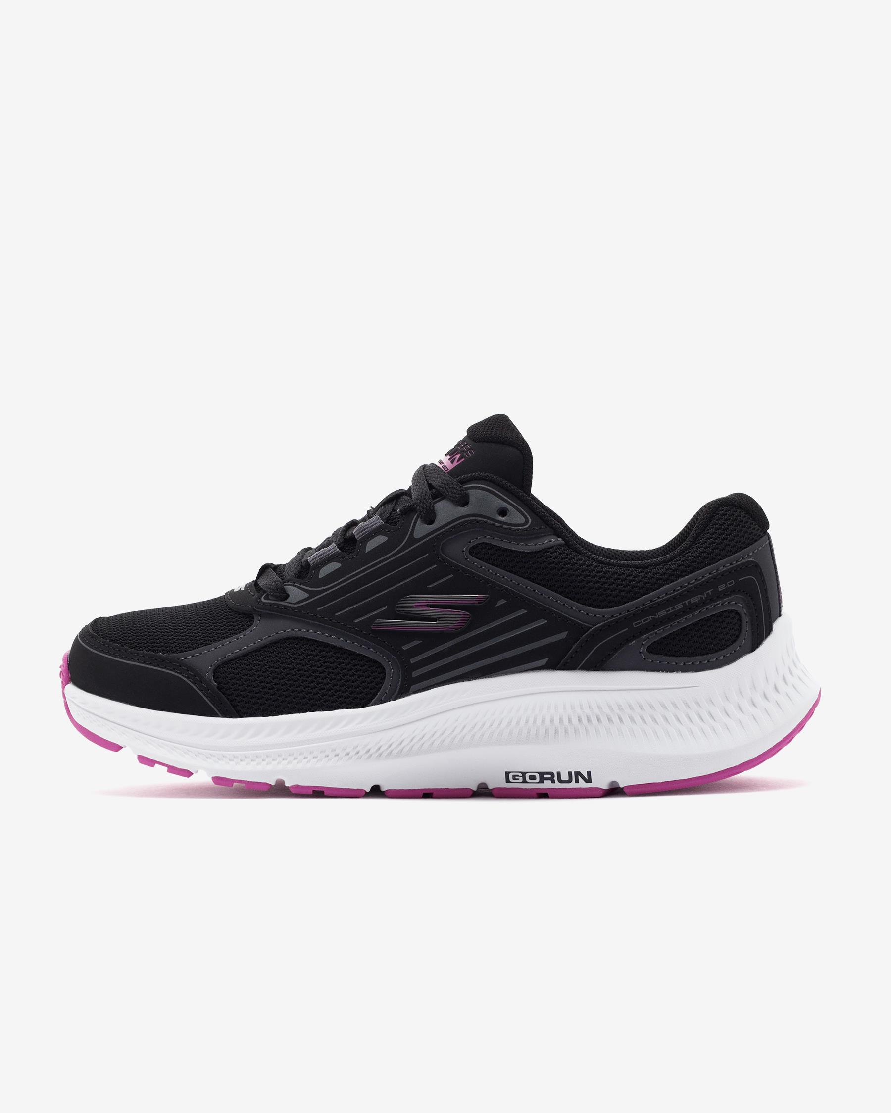 Go Run Consistent 2.0 - Advantage 128606 BKFS Kadın Siyah Koşu Ayakkabısı