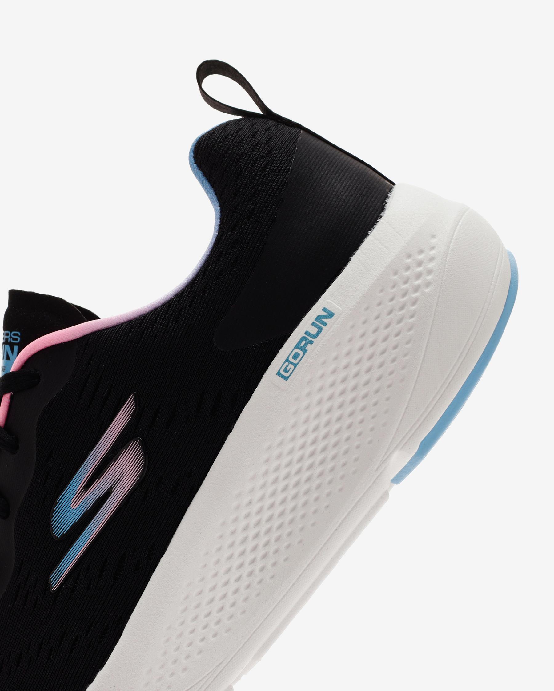 Go Run Elevate - Double Time 128334 BKMT Kadın Siyah Koşu Ayakkabısı