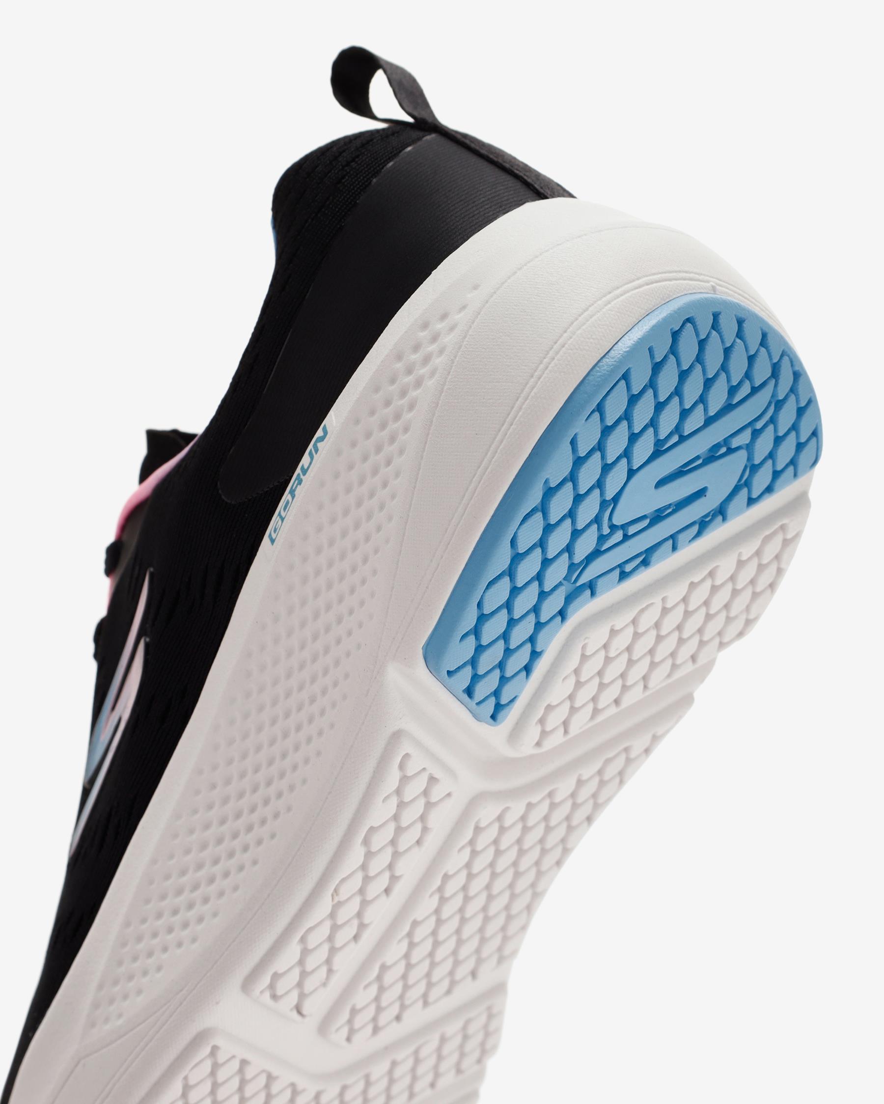 Go Run Elevate - Double Time 128334 BKMT Kadın Siyah Koşu Ayakkabısı