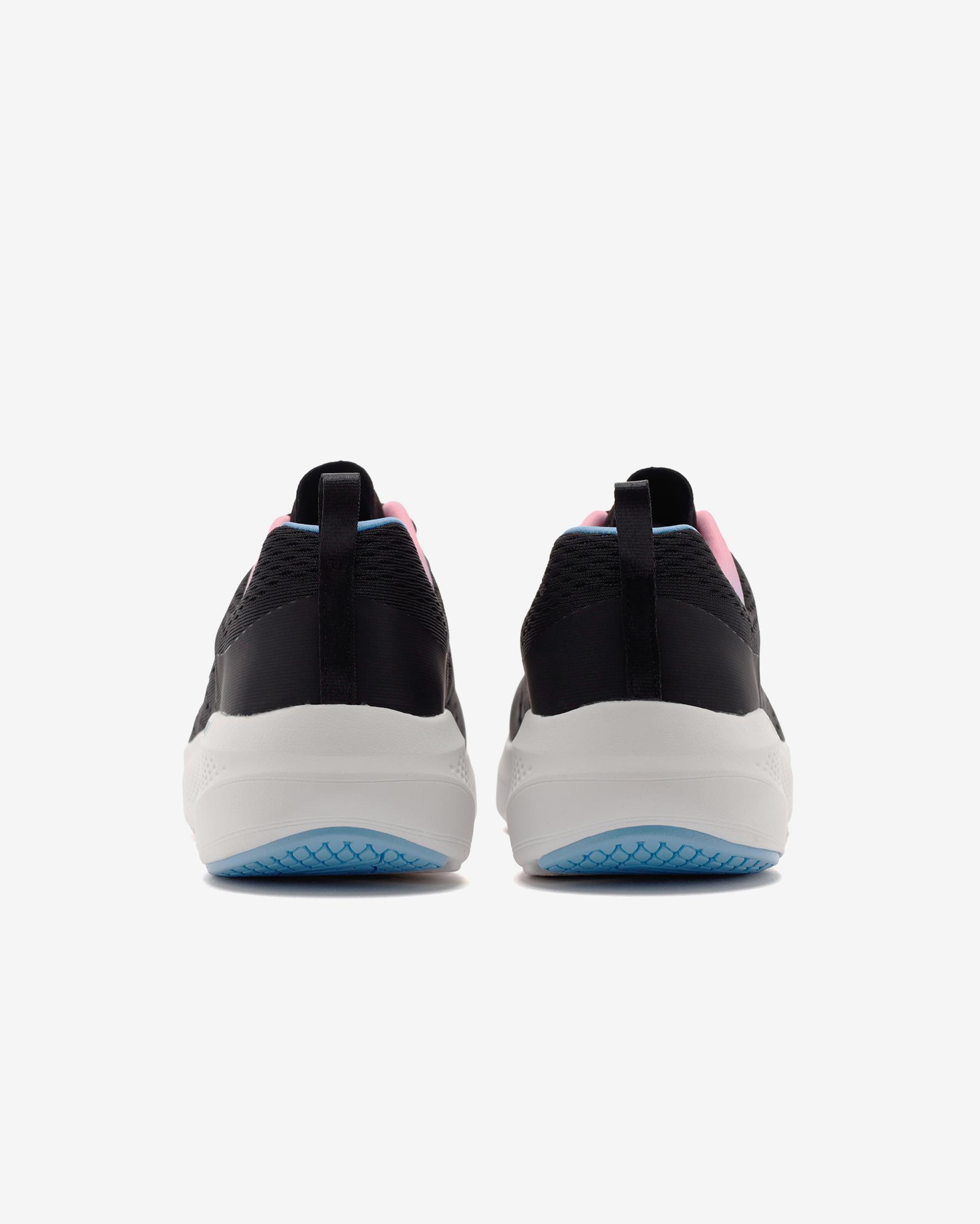 Go Run Elevate - Double Time 128334 BKMT Kadın Siyah Koşu Ayakkabısı