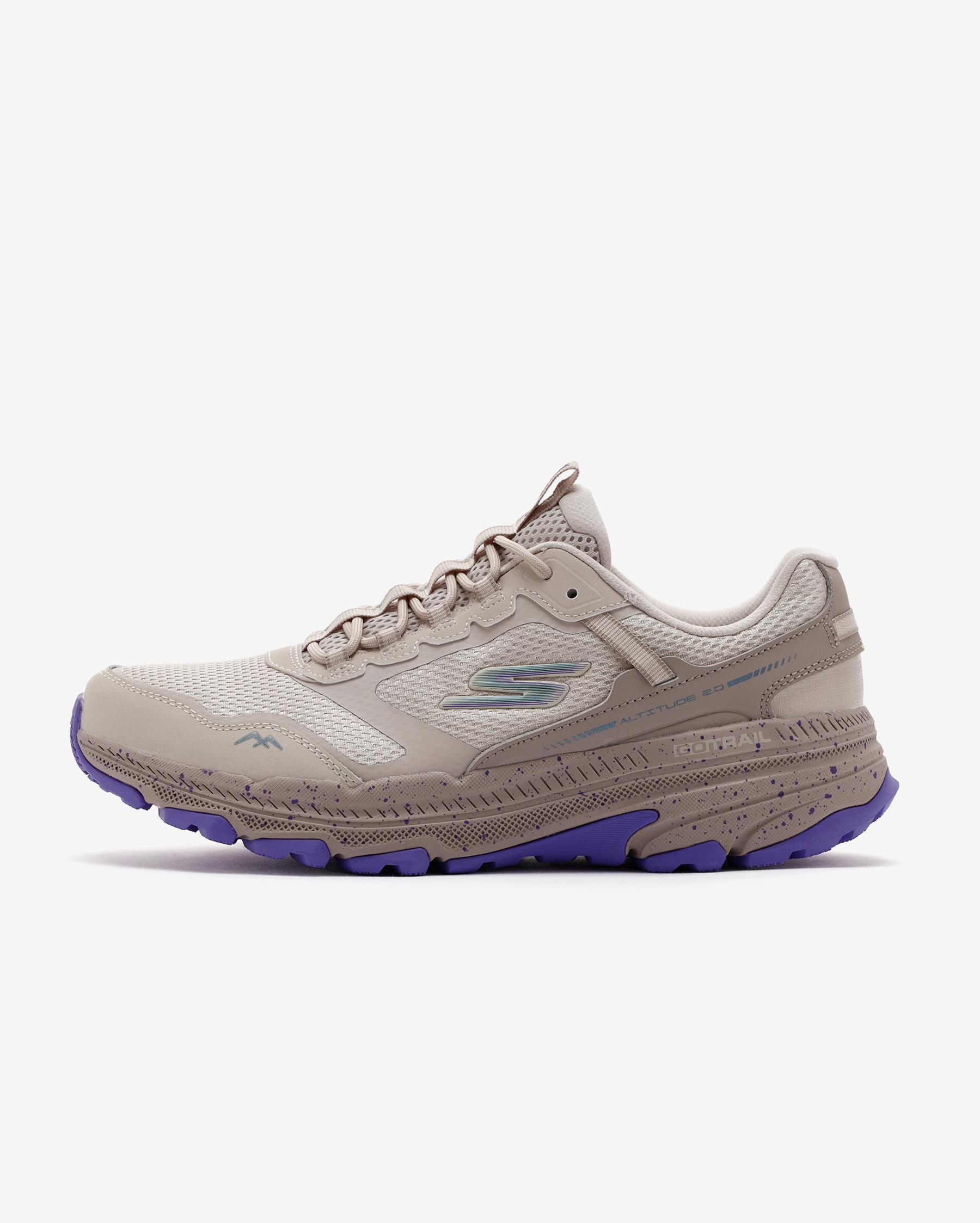 Go Run Trail Altitude 2.0 - Ravine 129525 NTPR Kadın Bej Koşu Ayakkabısı