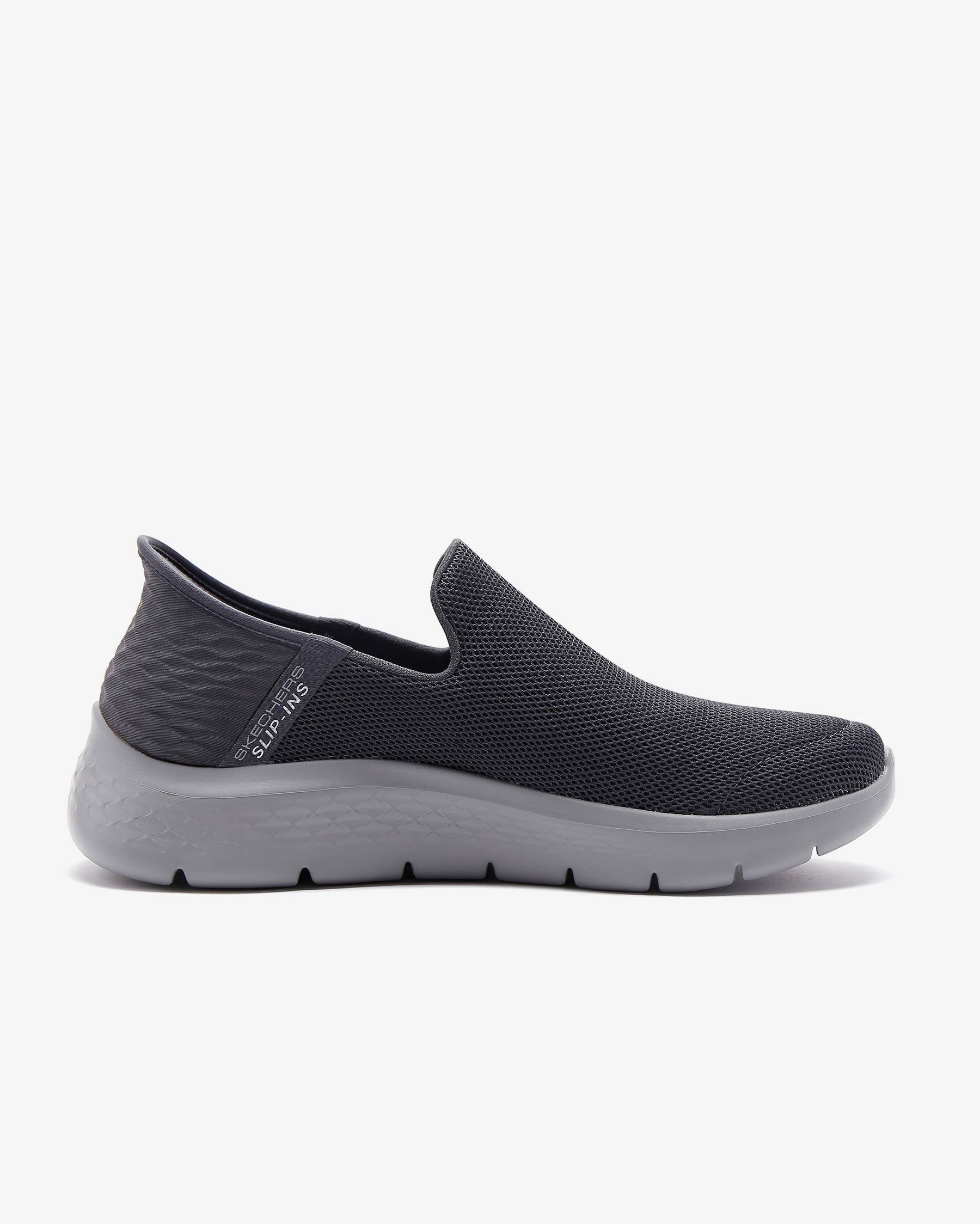 Go Walk Flex - Slip-ins 216491 DKGY Erkek Gri Yürüyüş Ayakkabısı