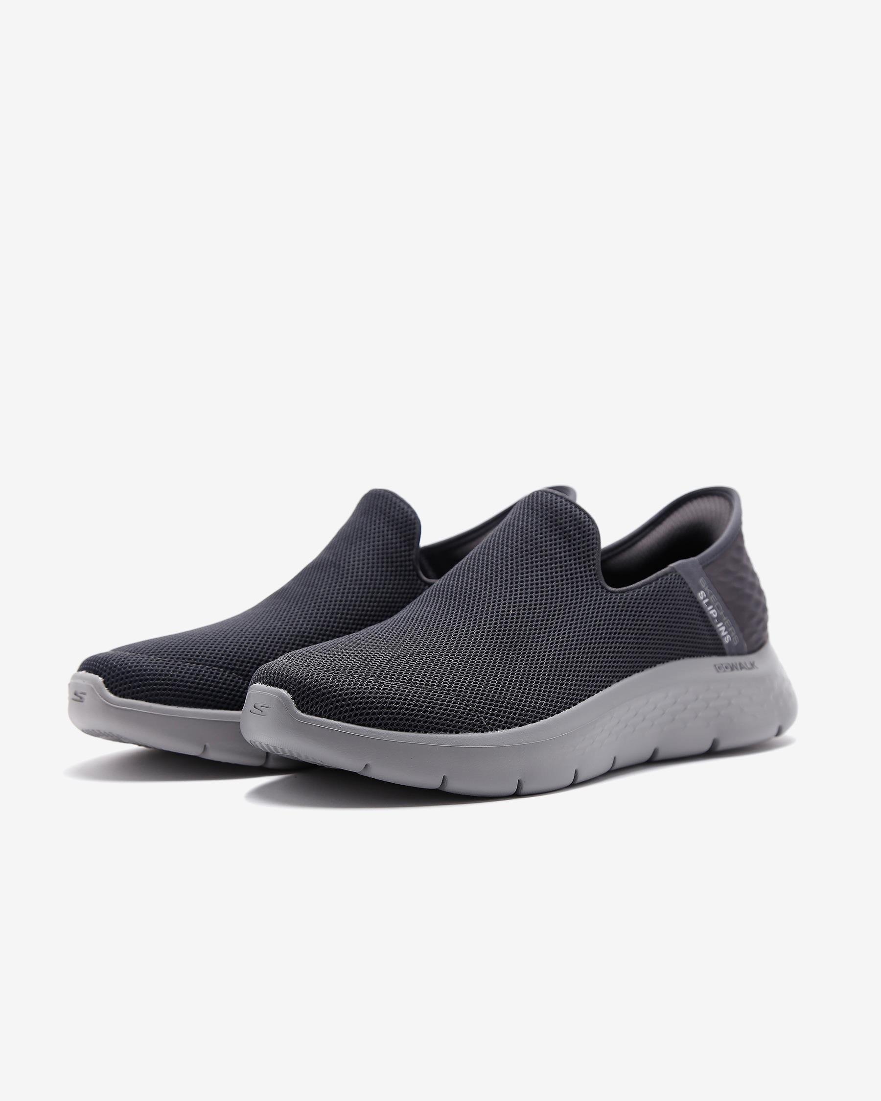 Go Walk Flex - Slip-ins 216491 DKGY Erkek Gri Yürüyüş Ayakkabısı