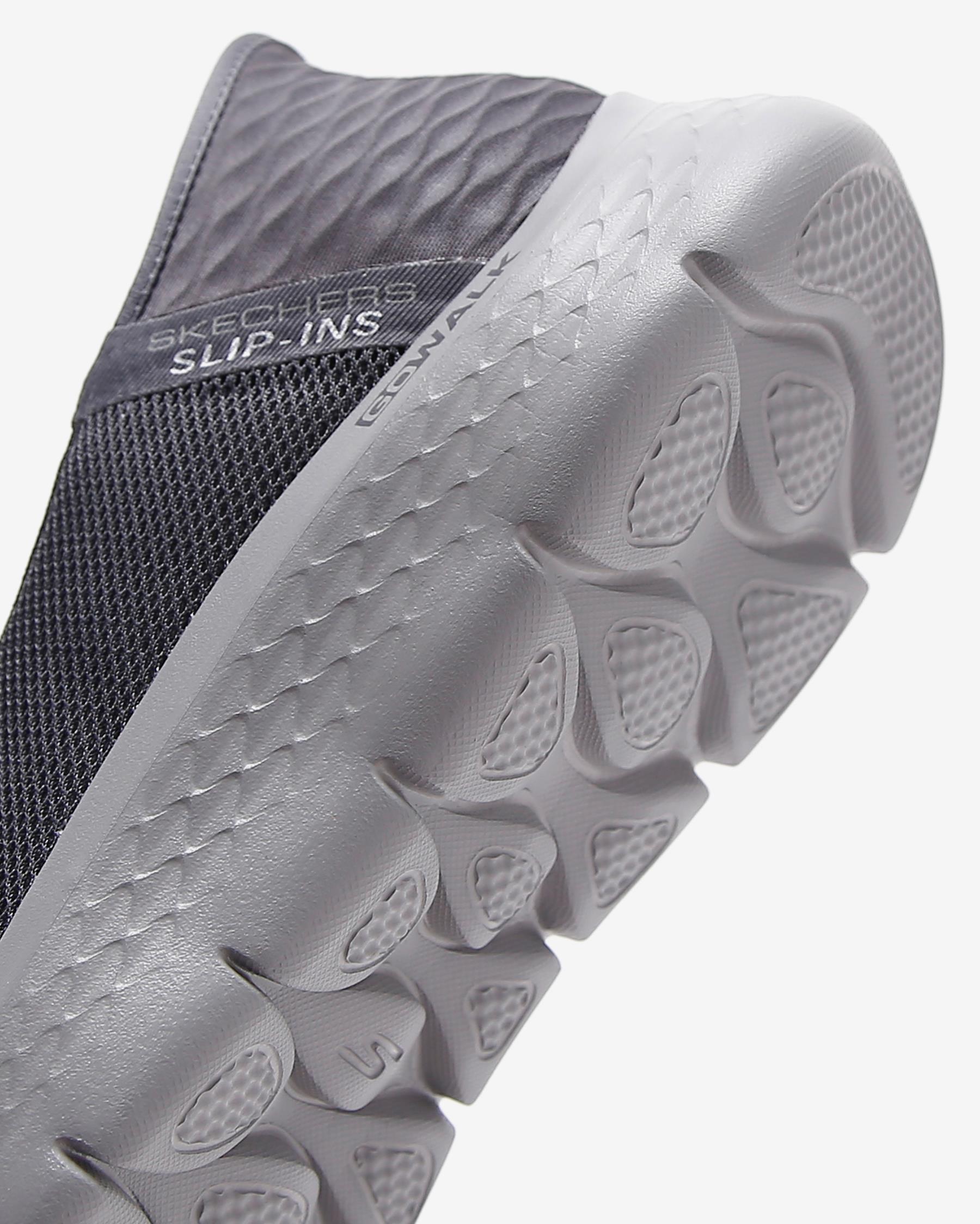 Go Walk Flex - Slip-ins 216491 DKGY Erkek Gri Yürüyüş Ayakkabısı