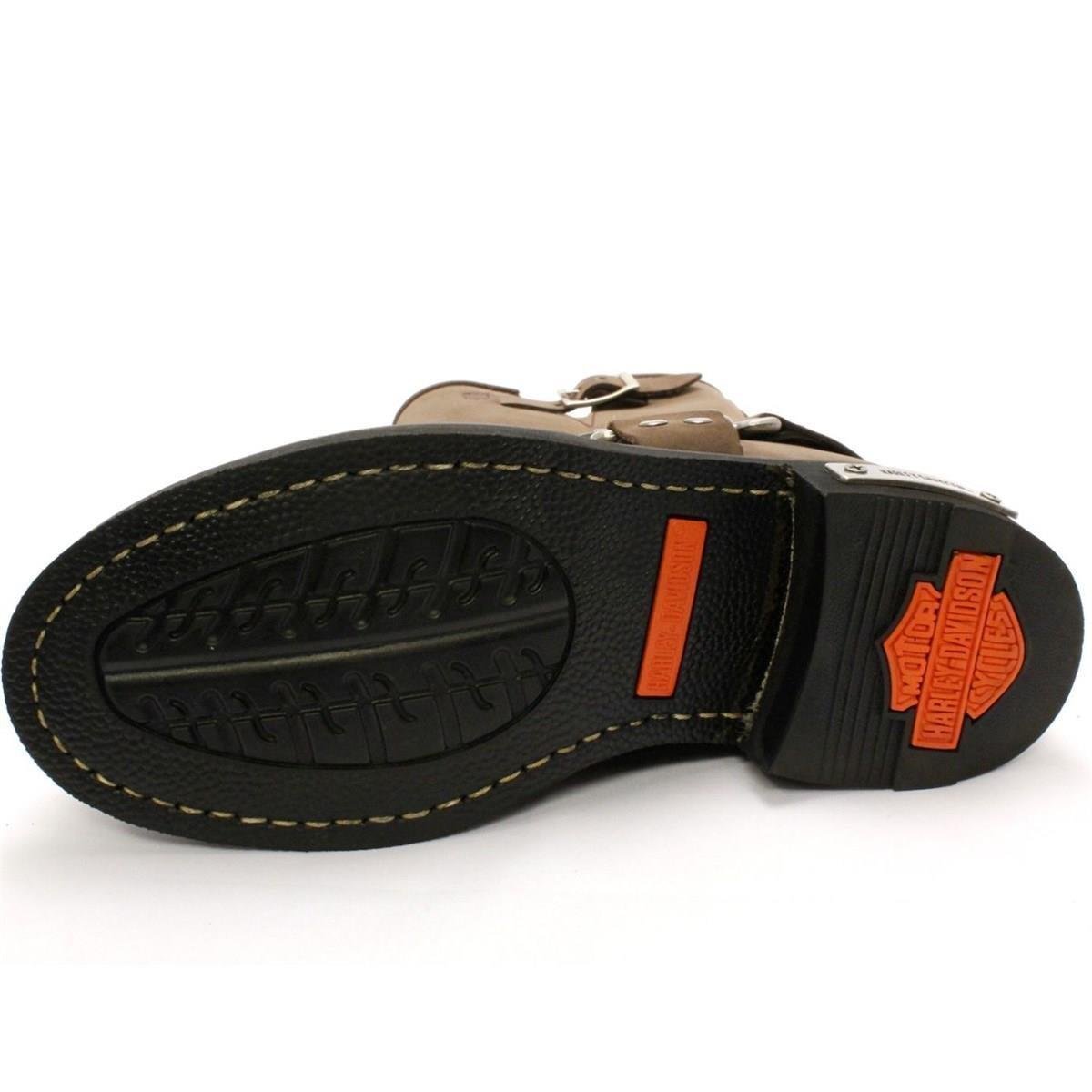 Harley Davidson Bailey Erkek Nubuk Kahverengi Çizme