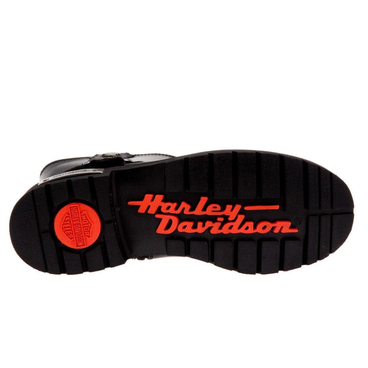 Harley Davidson Doug Erkek Siyah Deri Bot