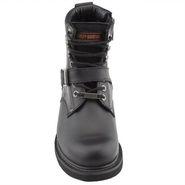 Harley Davidson Jimson Zip HI Kadın Deri Siyah Bot
