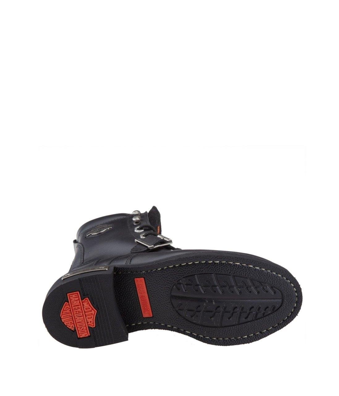 Harley Davidson Jimson Zip HI Kadın Deri Siyah Bot