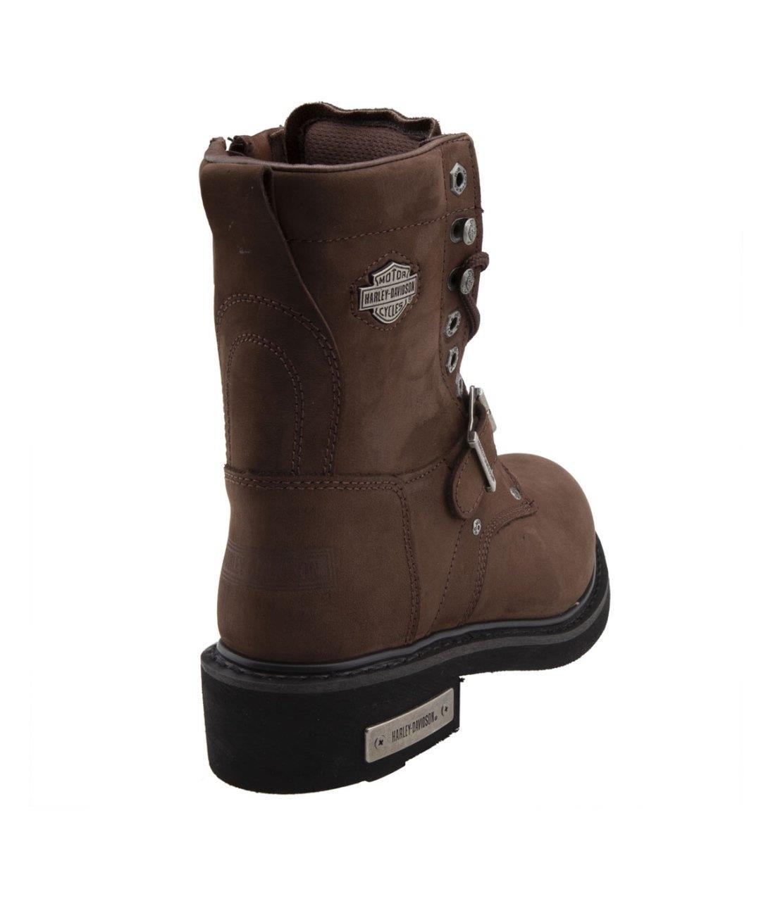 Harley Davidson Jimson Zip HI Kadın Nubuk Kahverengi Bot