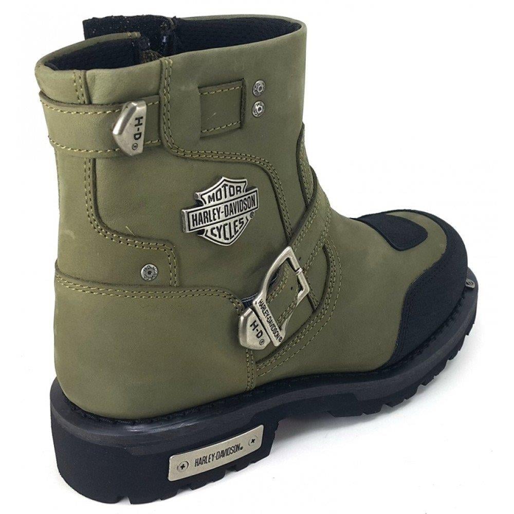 Harley Davidson Kingmont Erkek Yeşil Nubuk Bot