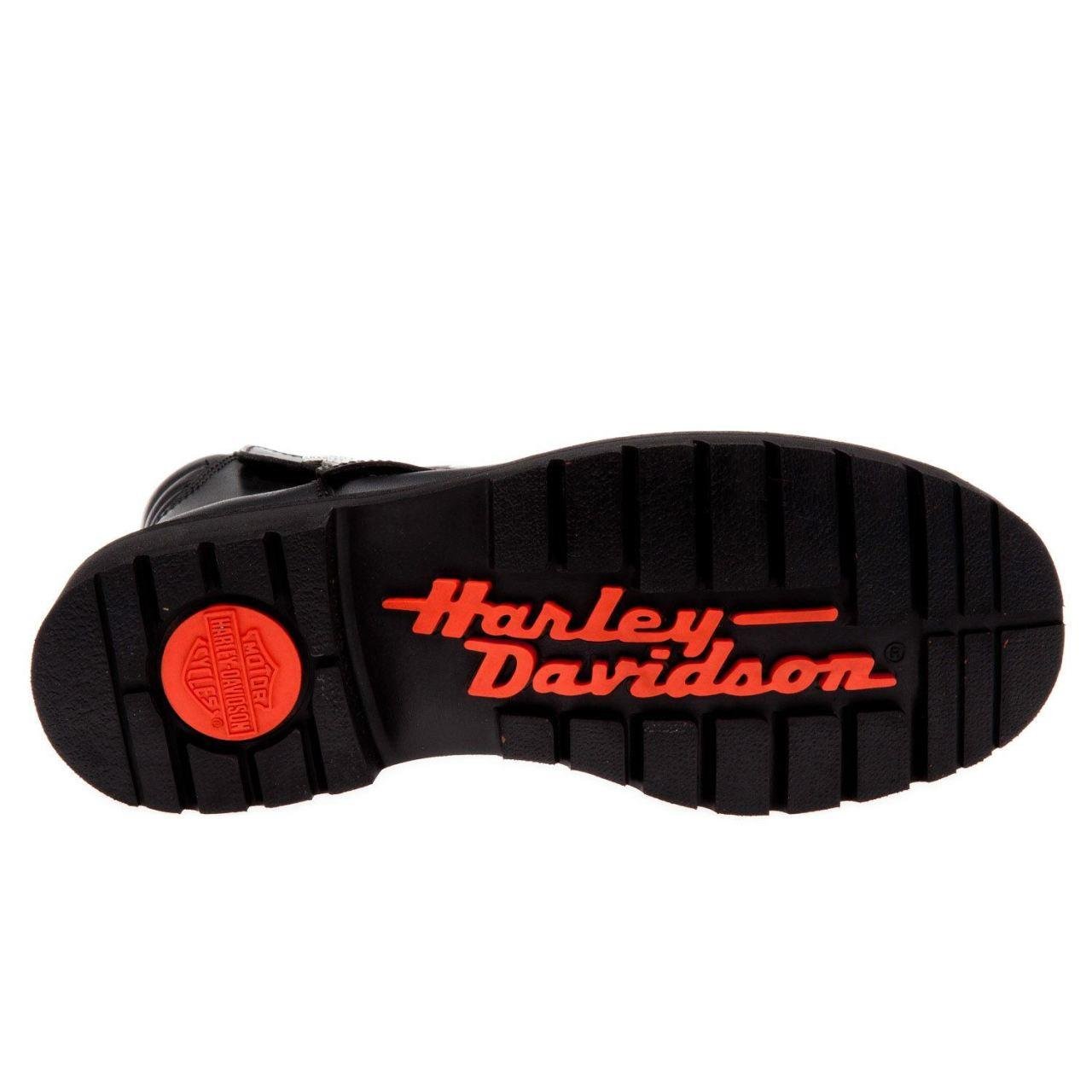 Harley Davidson Travis 6 Erkek Siyah Deri Bot