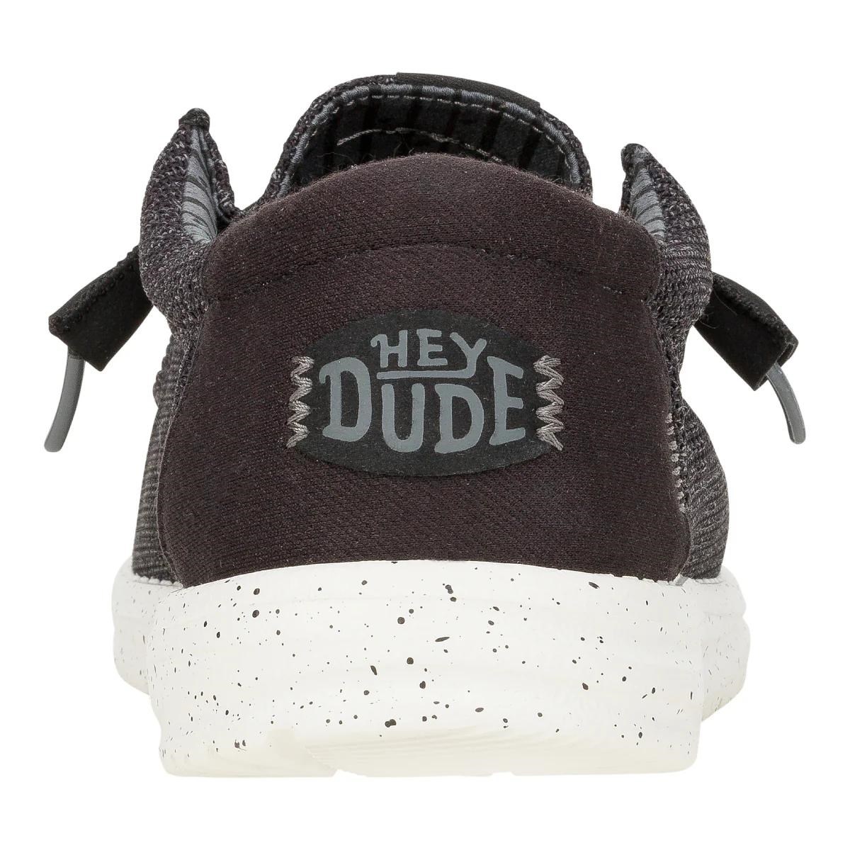 Hey Dude Wally Stretch Sox Erkek Siyah Ayakkabı