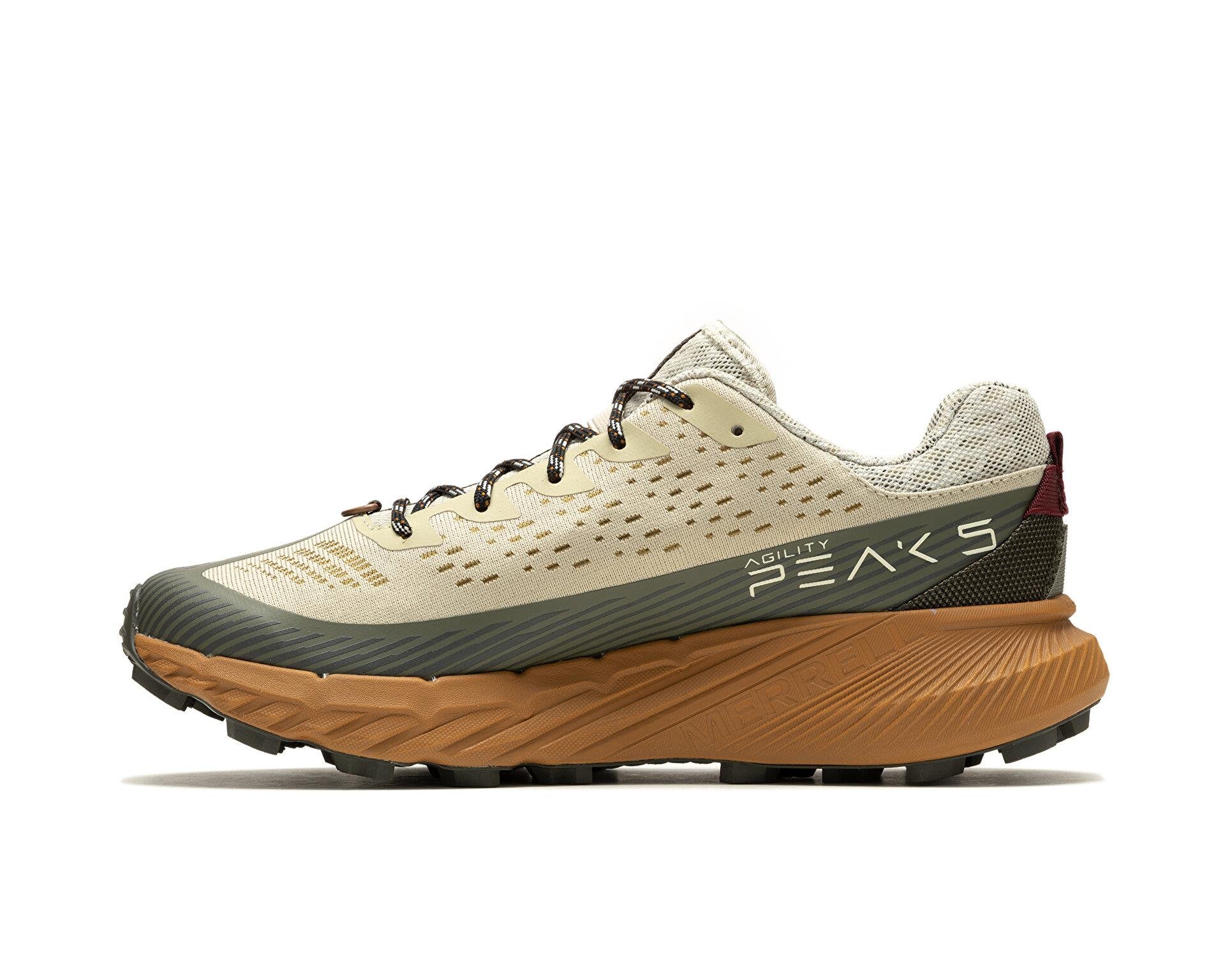 Merrell Agility Peak 5 Erkek Bej Koşu Ayakkabısı J067767