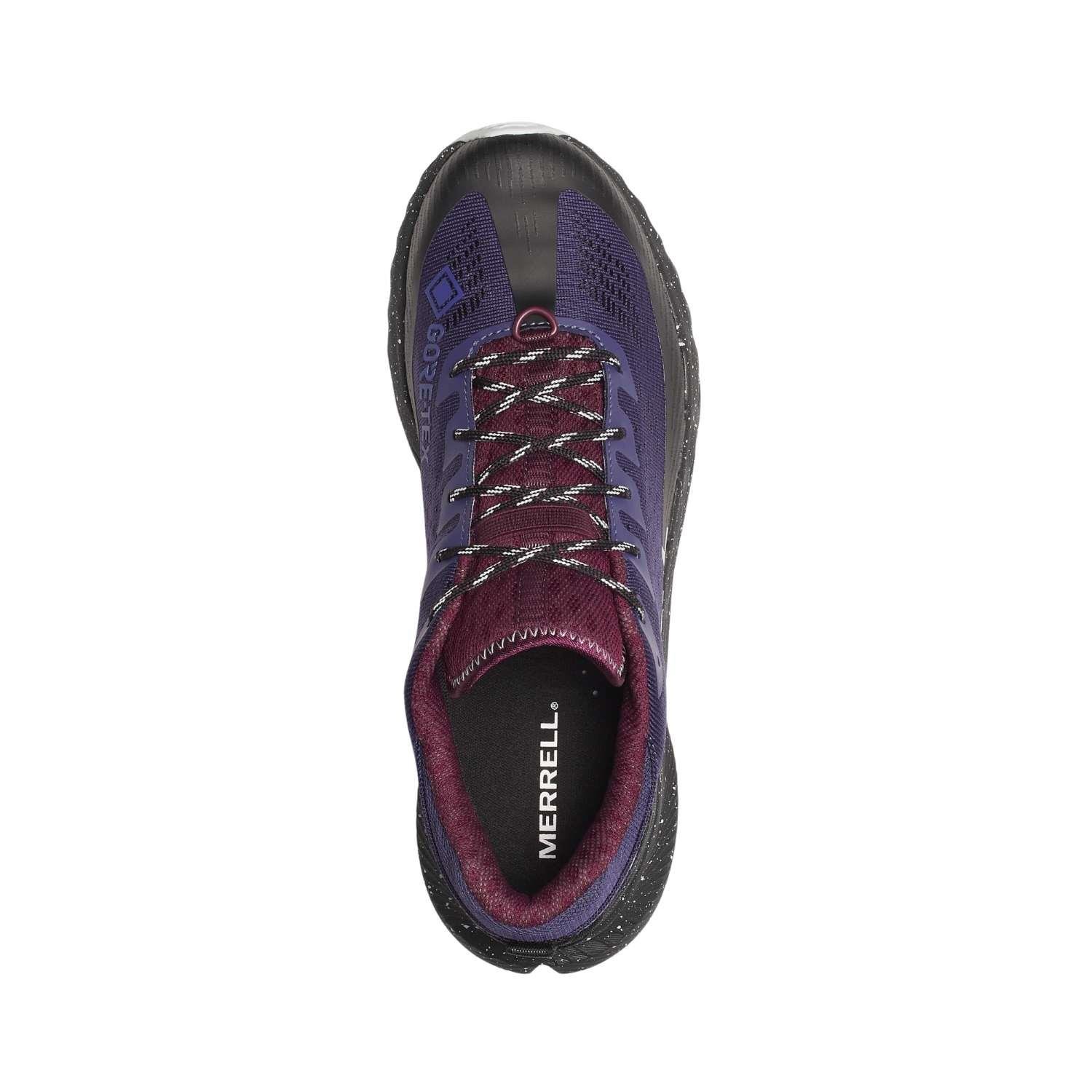 Merrell Agility Peak 5 Gore-Tex Kadın Mor Patika Koşusu Ayakkabısı