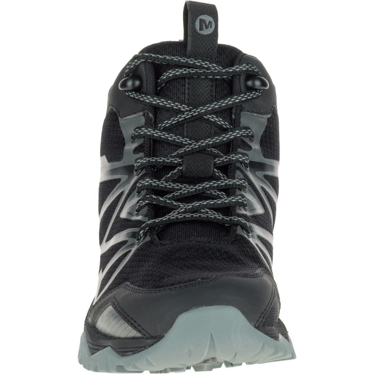 Merrell Capra Rise MID WP Erkek Siyah Outdoor Bot J35825