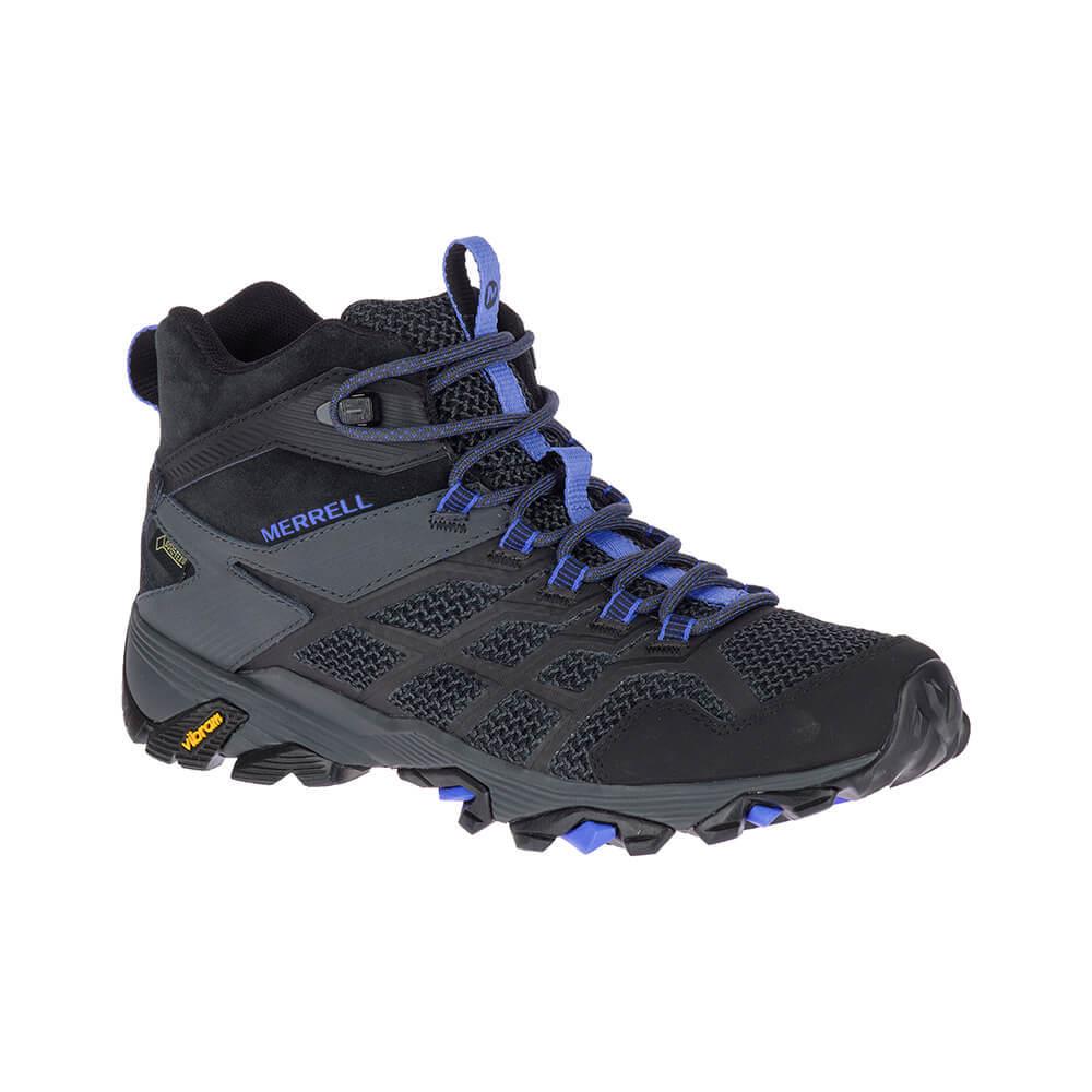 Merrell Moab FST Mid Gore-Tex Kadın Siyah Outdoor Bot J77478