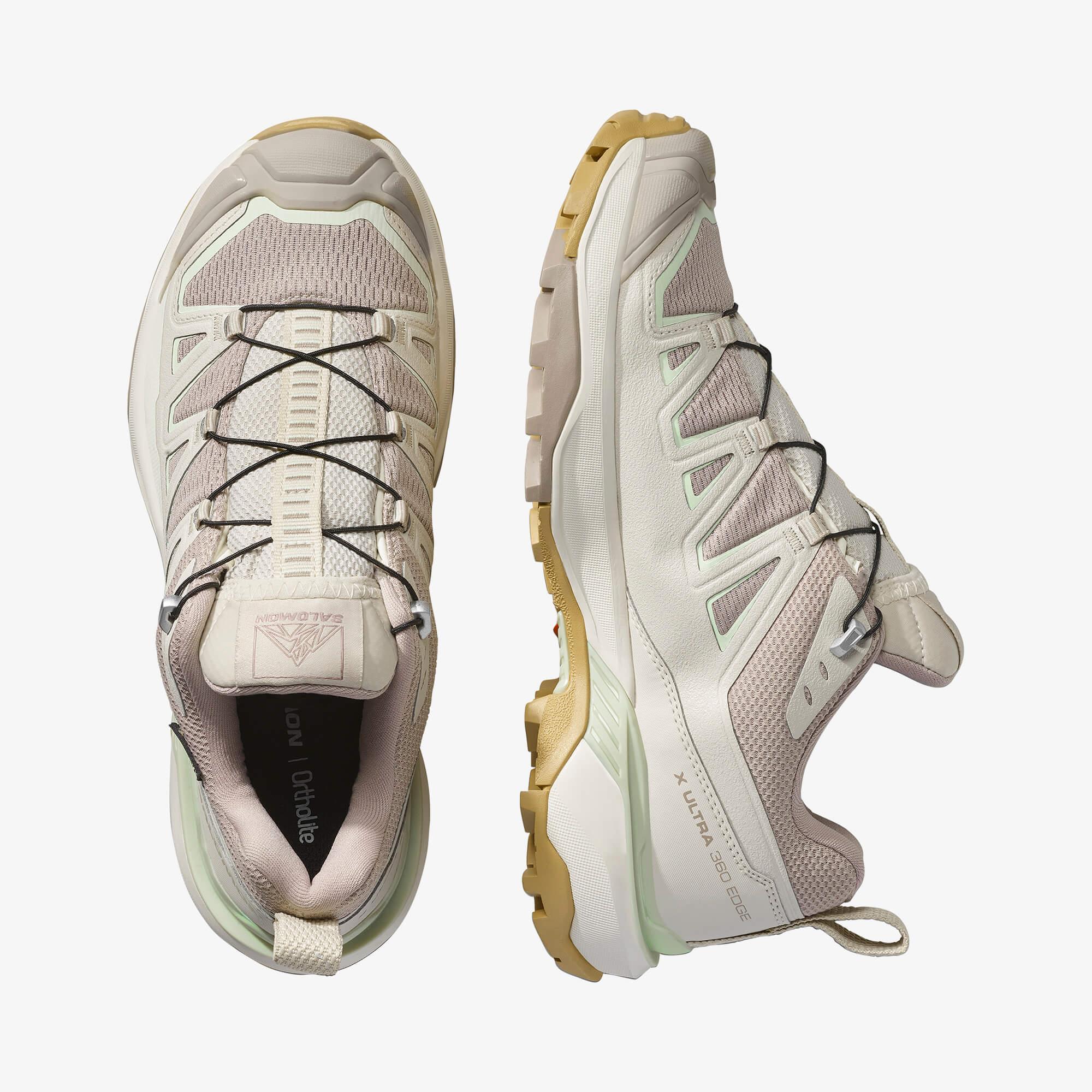 Salomon X Ultra 360 Edge Gore-Tex Kadın Bej Outdoor Ayakkabı