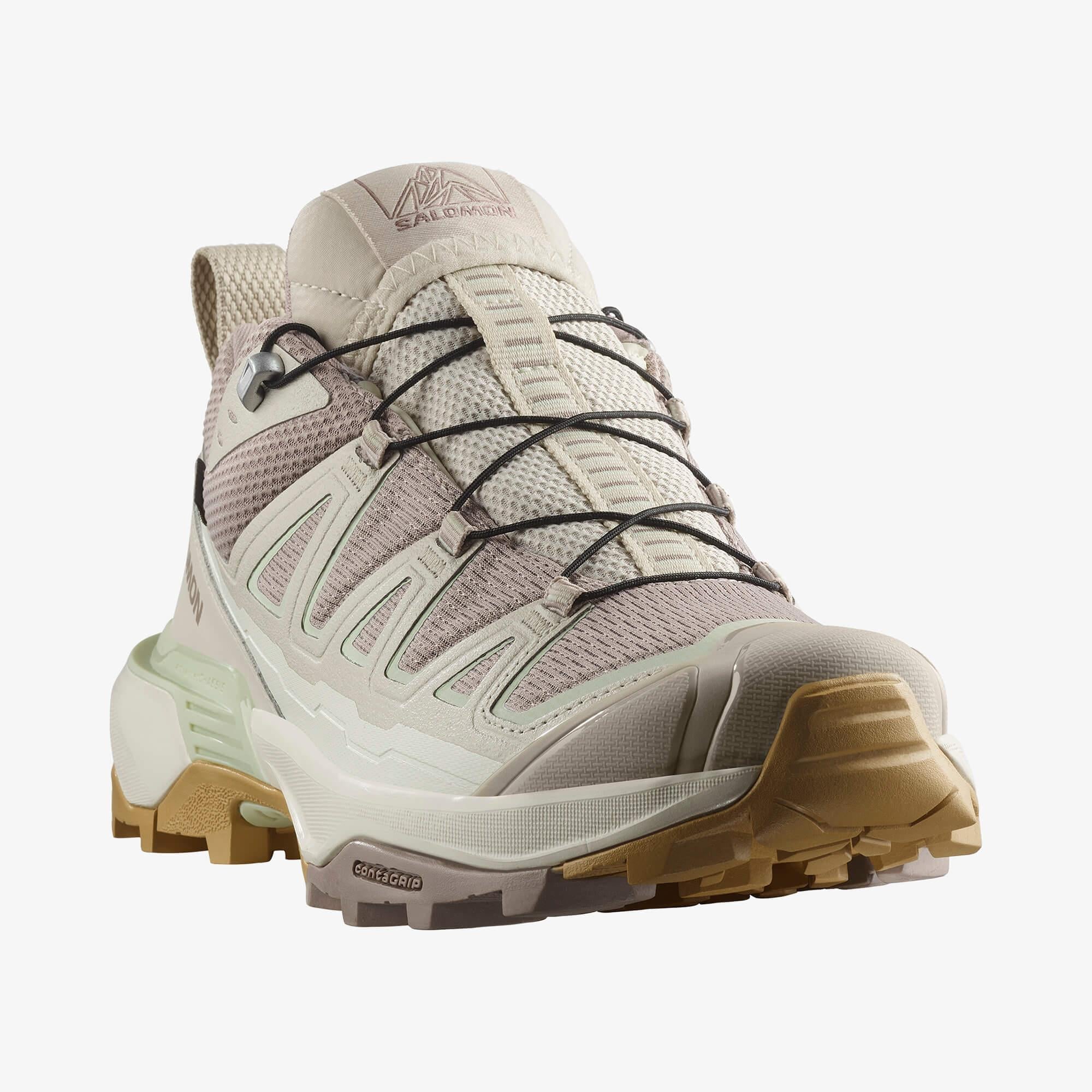 Salomon X Ultra 360 Edge Gore-Tex Kadın Bej Outdoor Ayakkabı
