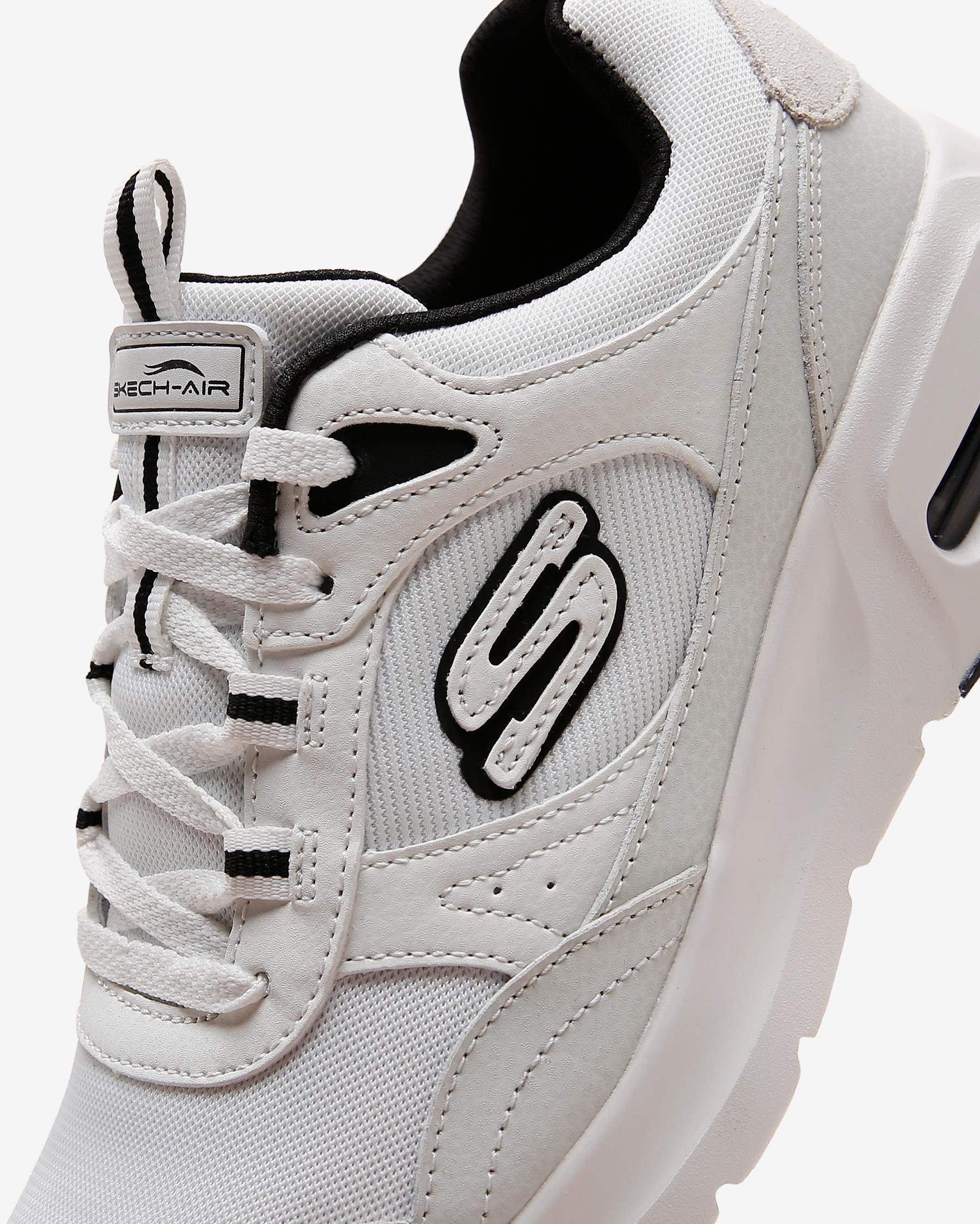 Skech - Air Court 232646 WBK Erkek Beyaz Sneakers