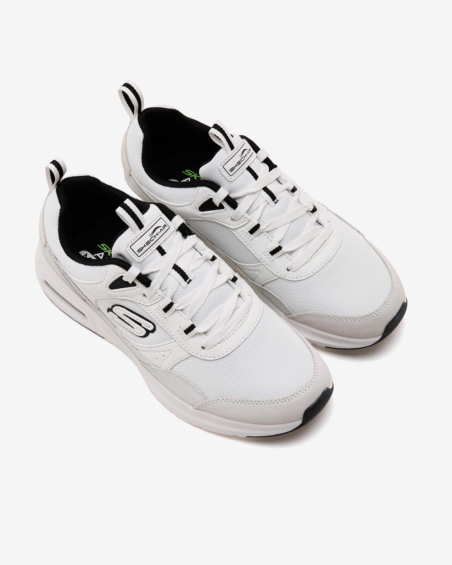 Skech - Air Court 232646 WBK Erkek Beyaz Sneakers