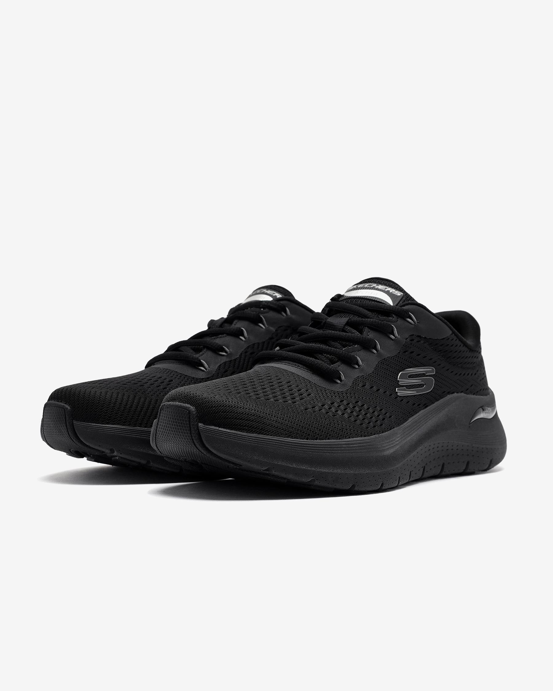 Skechers Arch Fit 2.0 232700TK BBK Erkek Siyah Spor Ayakkabı