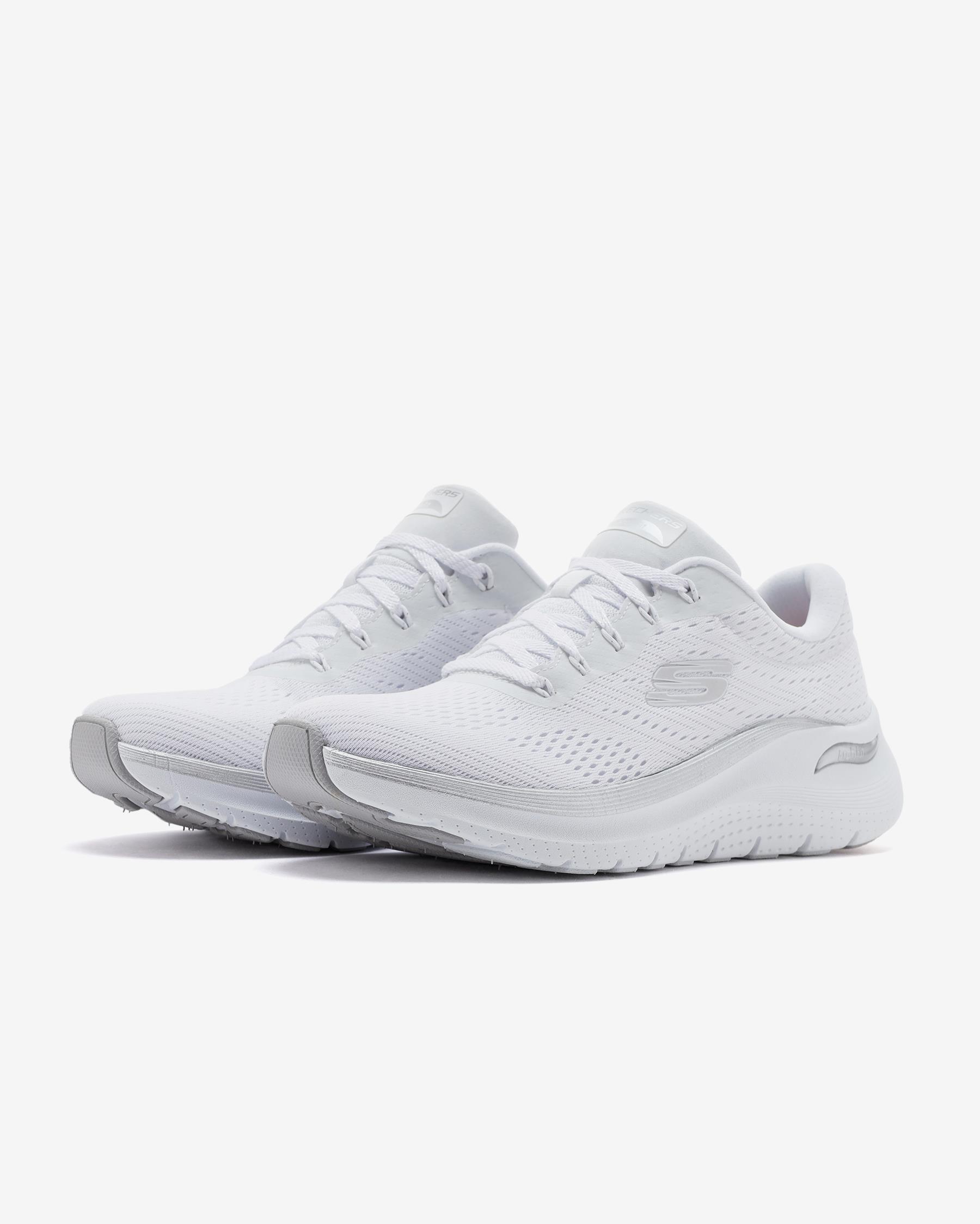 Skechers Arch Fit 2.0 - Glow The Distance 150067 WSL Kadın Beyaz Spor Ayakkabı