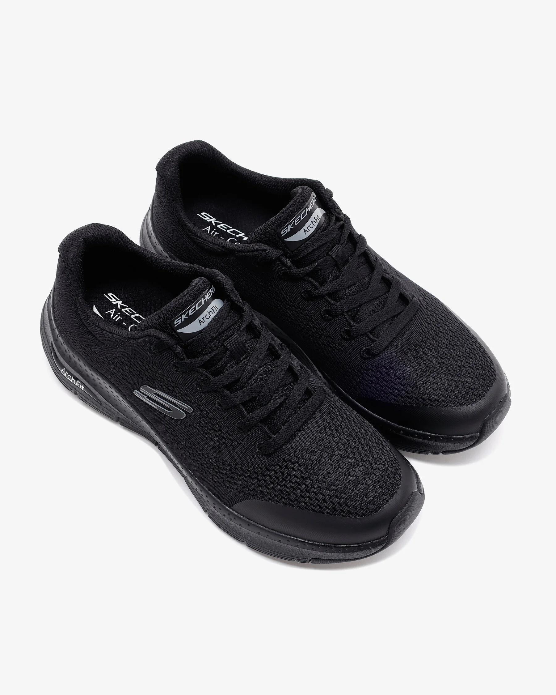 Skechers Arch Fit 232040TK BBK Erkek Siyah Günlük Ayakkabı