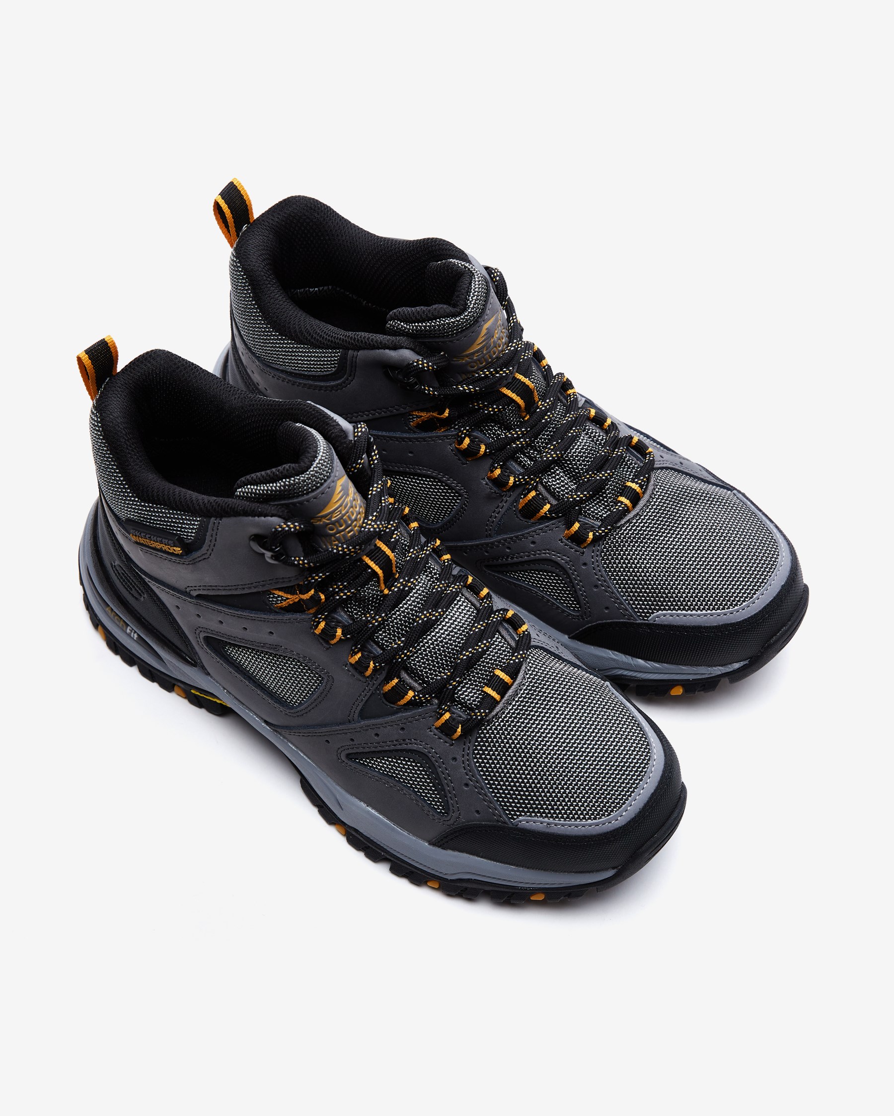 Skechers Arch Fit Dawson - Millard 204628 CHAR Erkek Gri Outdoor Bot