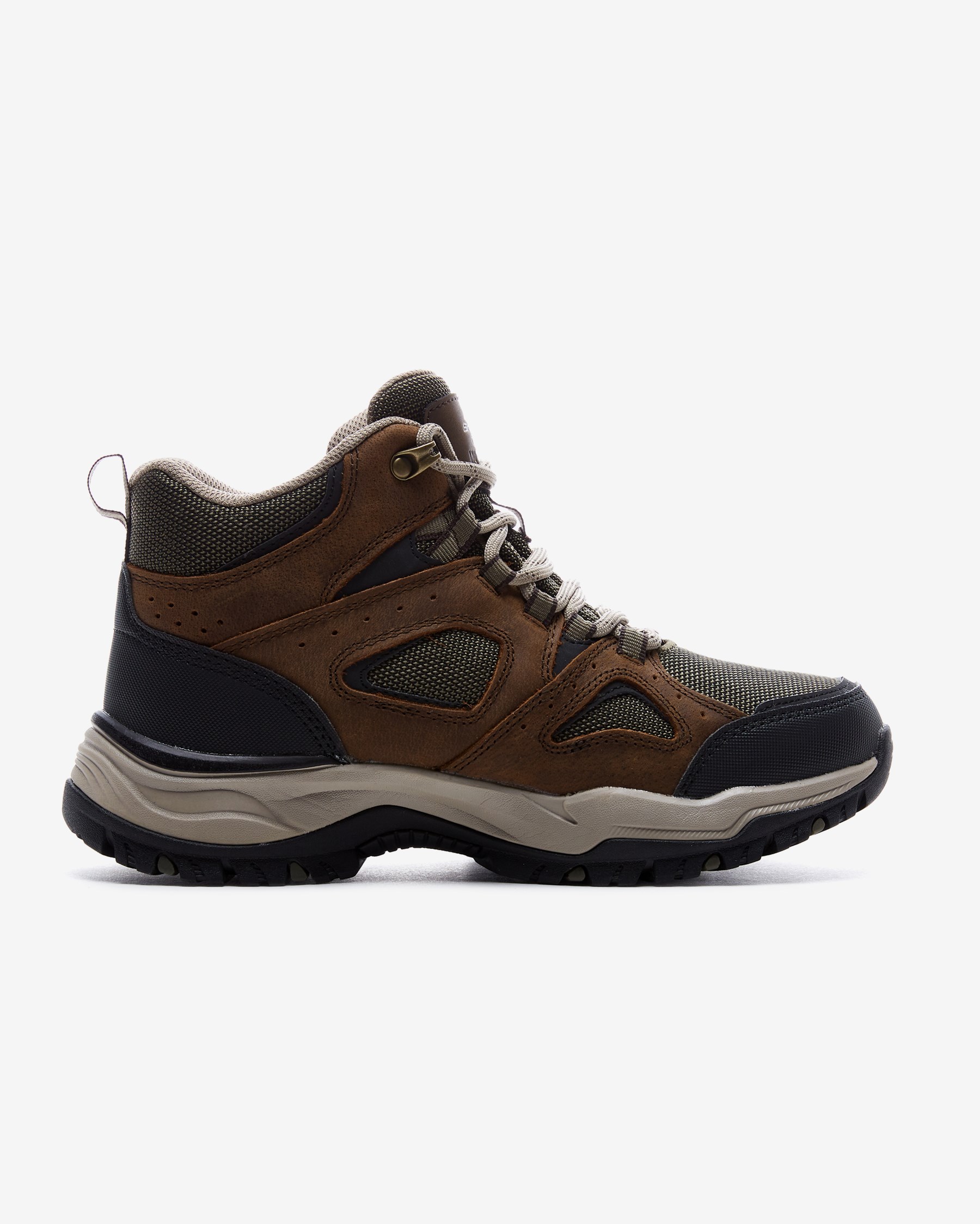 Skechers Arch Fit Dawson - Millard 204628 OLBR Erkek Haki Outdoor Bot