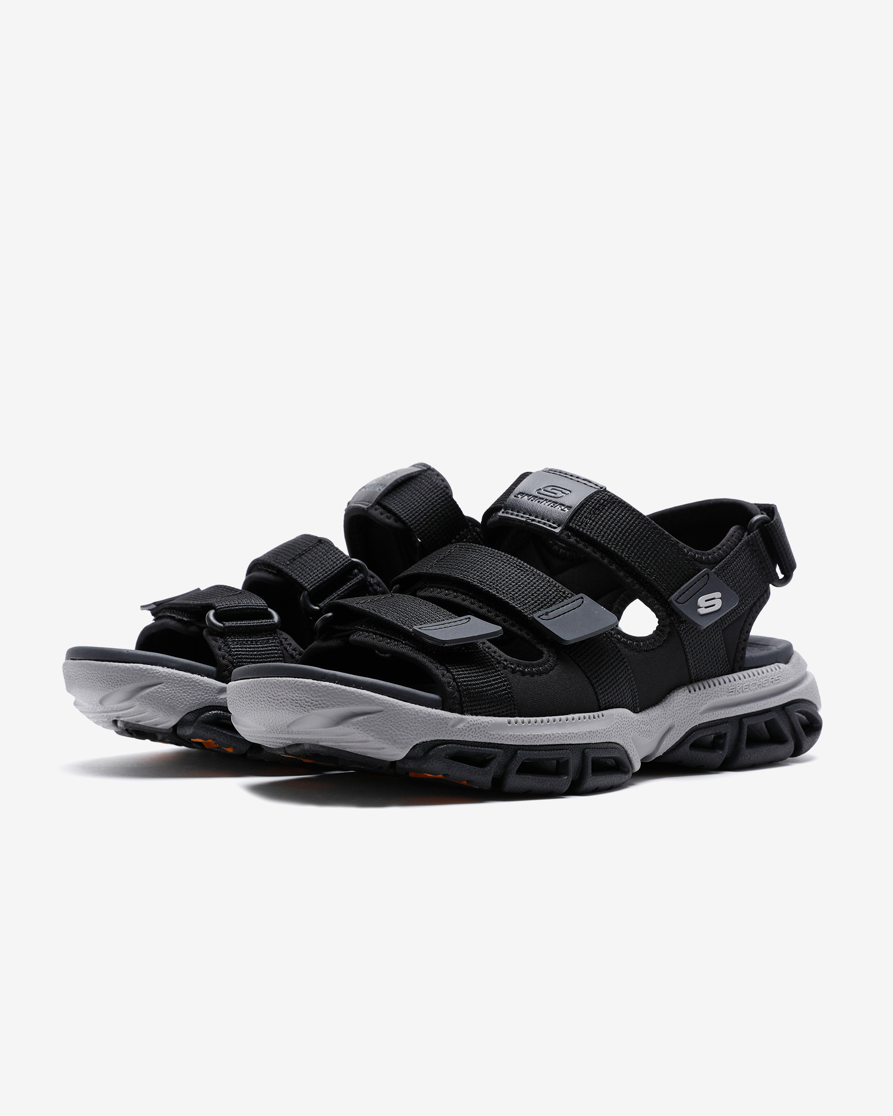 Skechers Atlan - Bodie 210444 BLK Erkek Siyah Sandalet