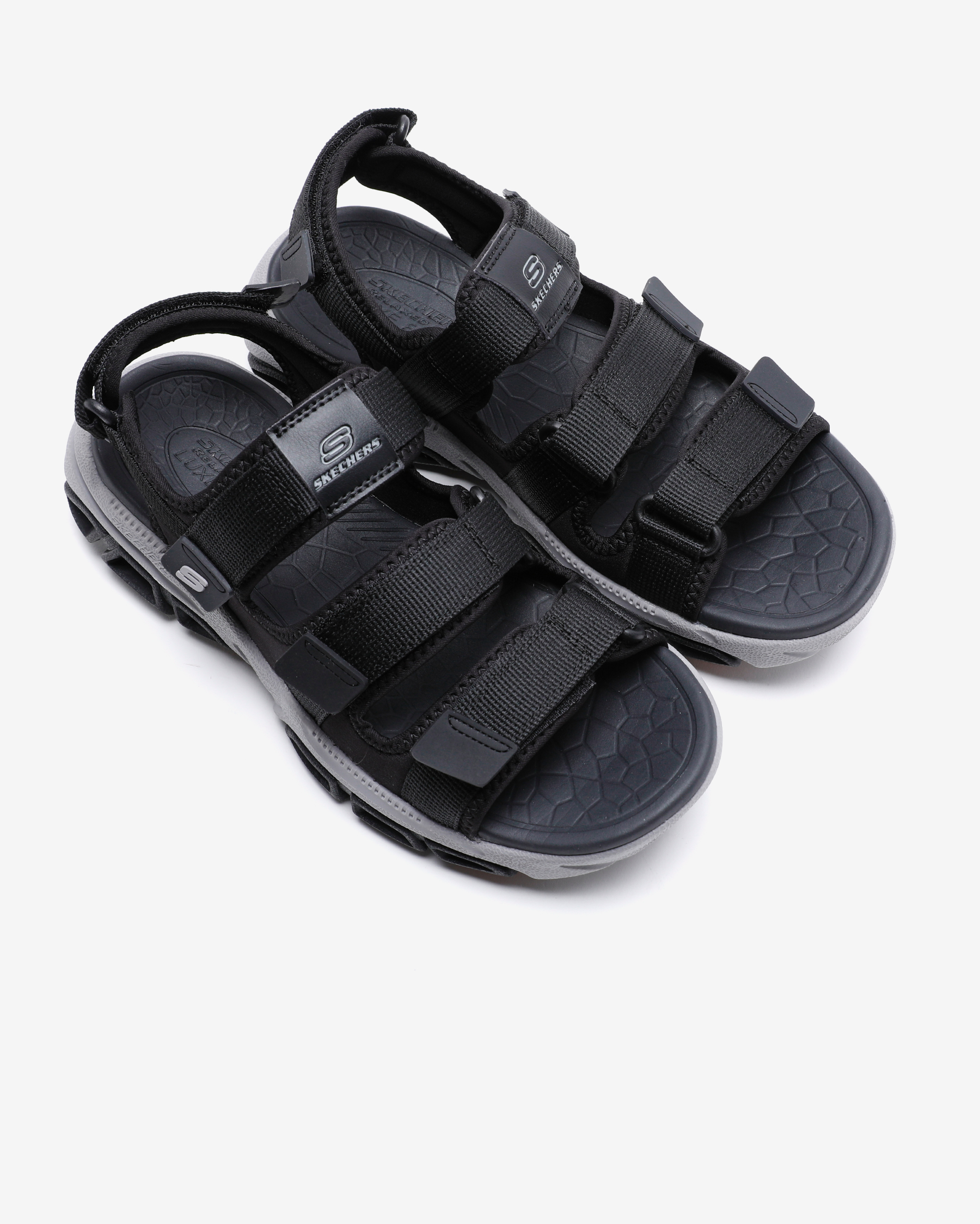 Skechers Atlan - Bodie 210444 BLK Erkek Siyah Sandalet