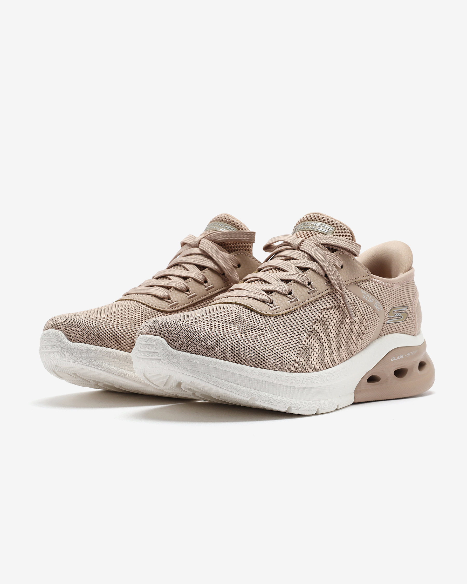 Skechers Bobs Arc Waves 2.0 117638 TAN Kadın Bej Spor Ayakkabı