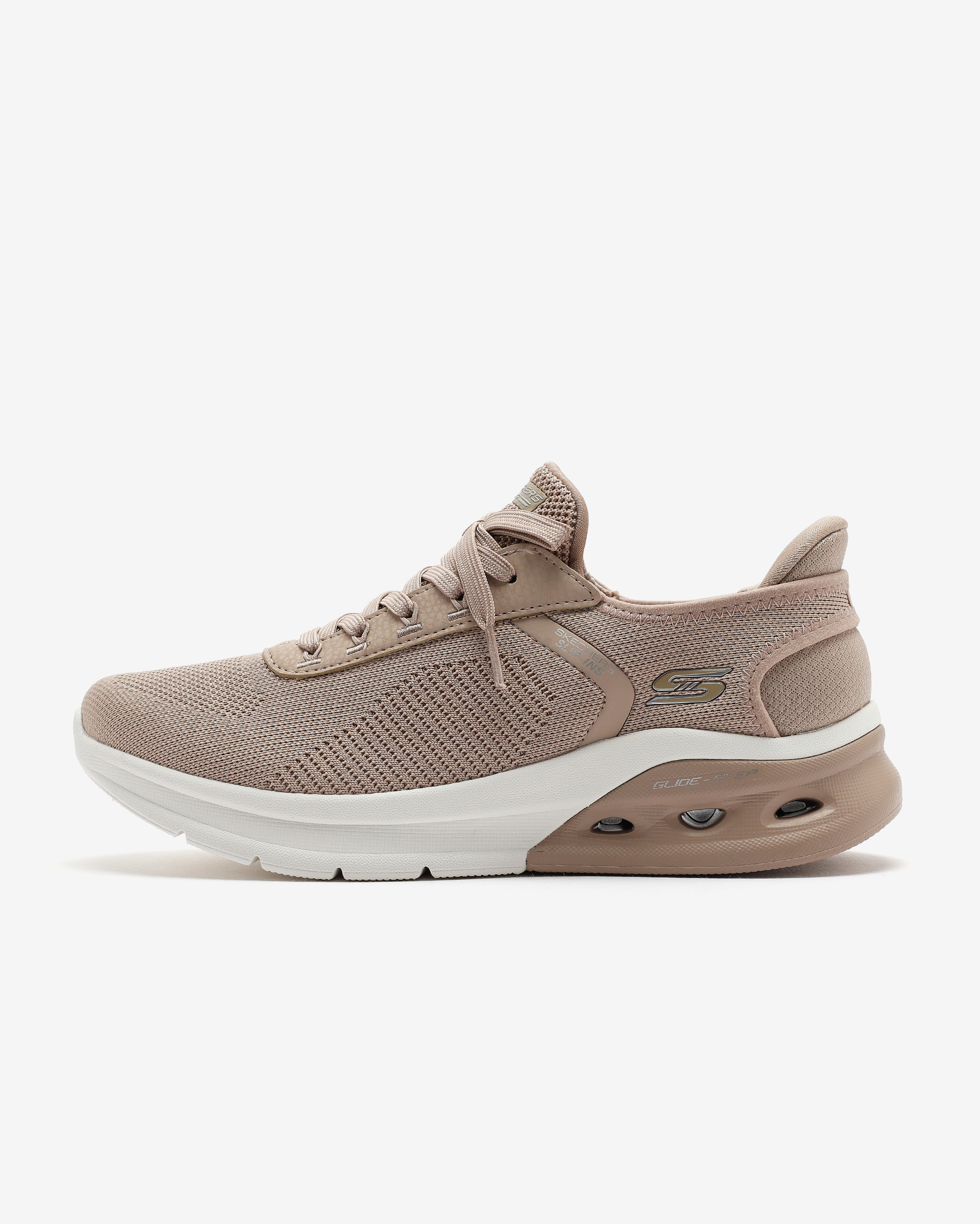 Skechers Bobs Arc Waves 2.0 117638 TAN Kadın Bej Spor Ayakkabı