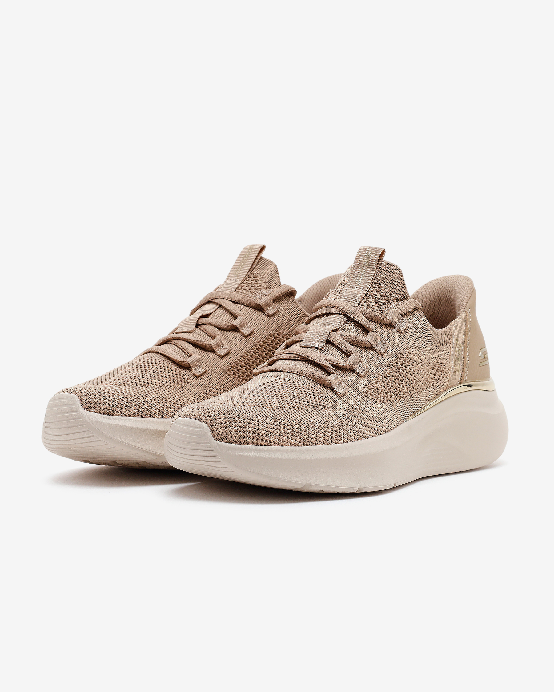 Skechers Bobs B Love True Delight 117617 TPE Kadın Bej Spor Ayakkabı