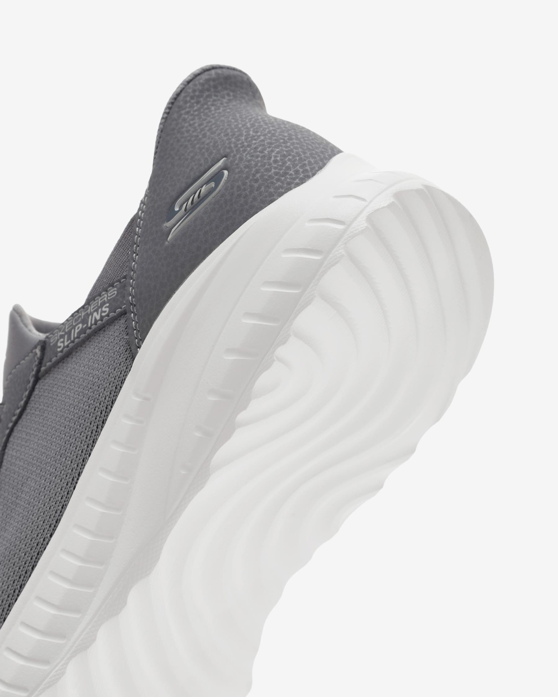 Skechers Bobs Squad Chaos - Daily Hype 118300 GRY Erkek Gri Spor Ayakkabı