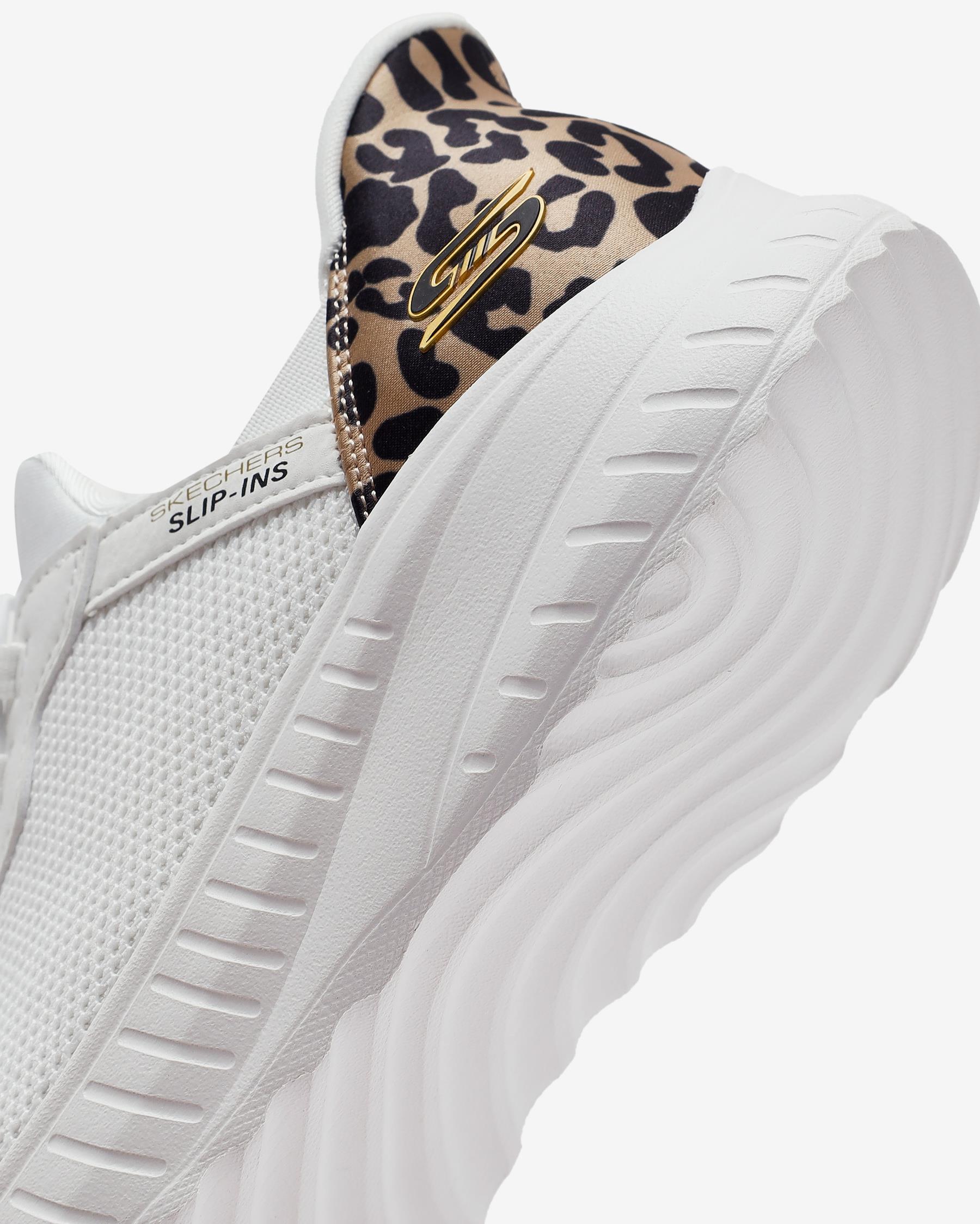 Skechers Bobs Squad Chaos - Seize The Hour 117499 WHT Kadın Beyaz Spor Ayakkabı