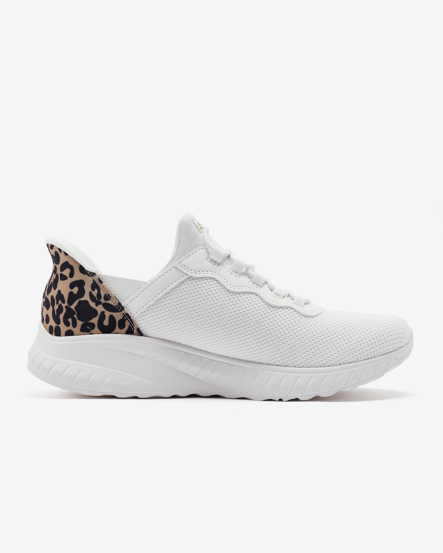 Skechers Bobs Squad Chaos - Seize The Hour 117499 WHT Kadın Beyaz Spor Ayakkabı