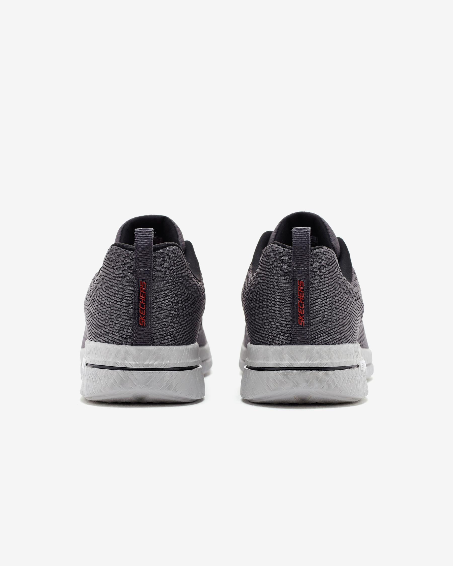Skechers Burst 2.0 999739TK CHAR Erkek Gri Spor Ayakkabı