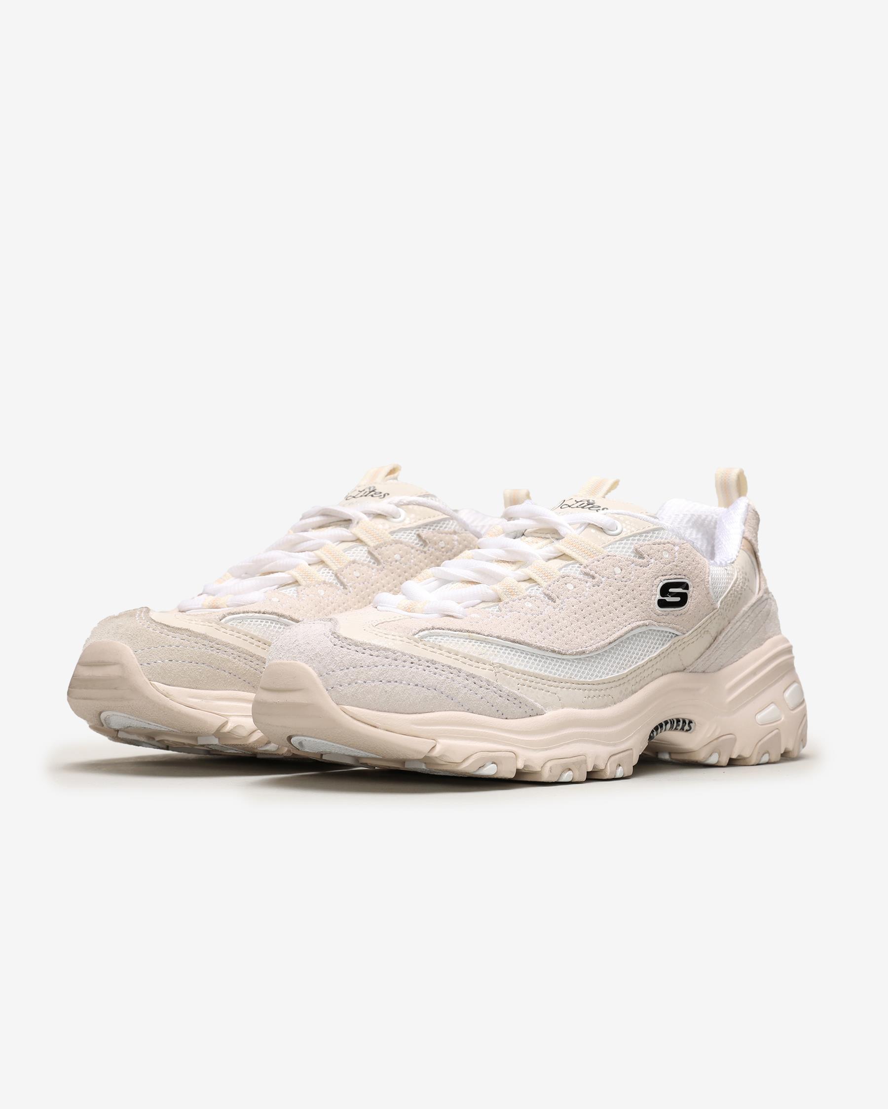 Skechers D'lites 13147 OFWT Kadın Beyaz Sneakers