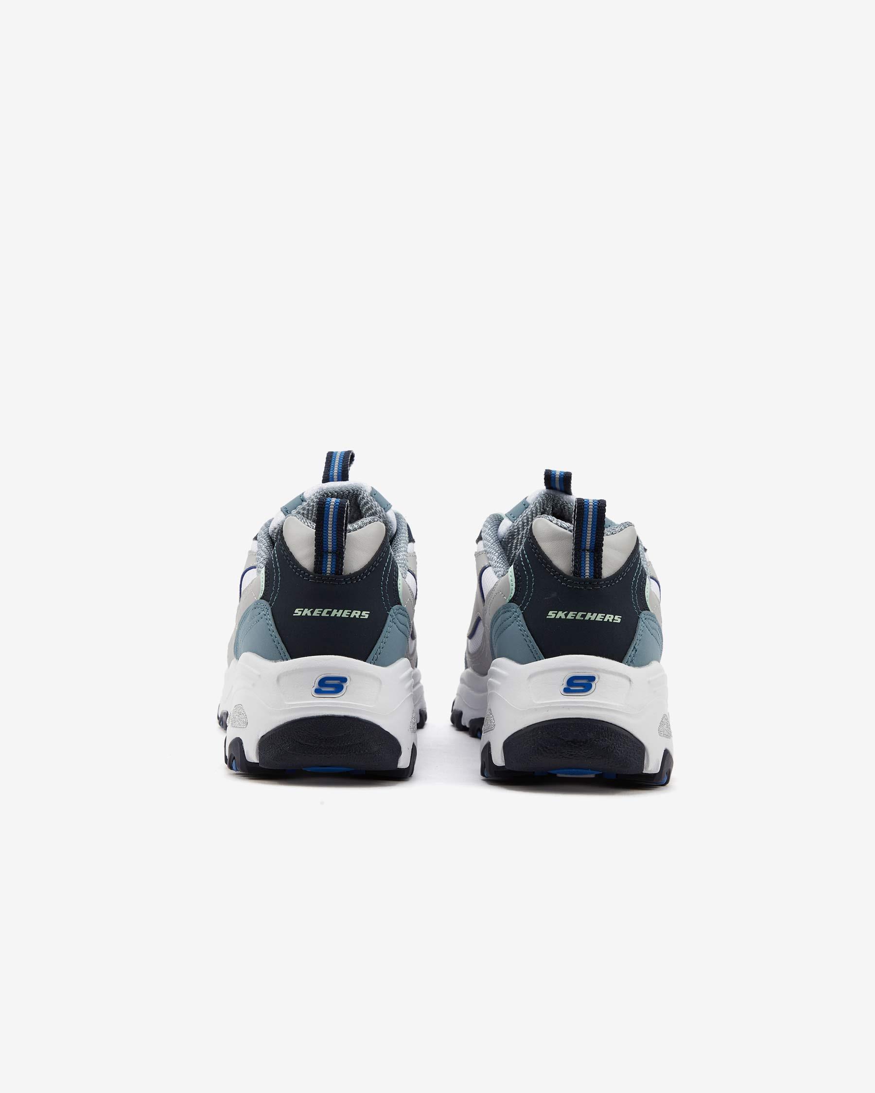 Skechers D'lites - Cool Change 13143 GYBL Kadın Gri Sneakers