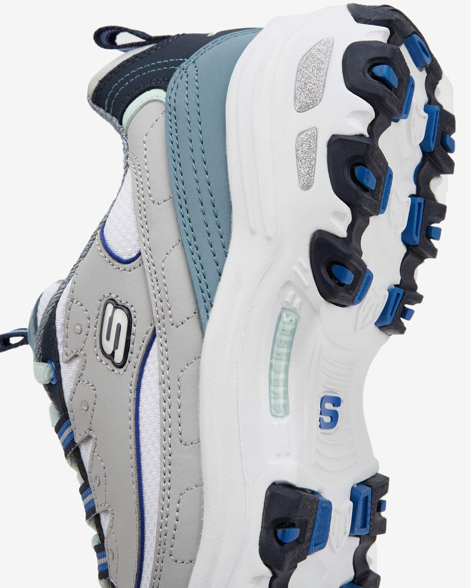 Skechers D'lites - Cool Change 13143 GYBL Kadın Gri Sneakers