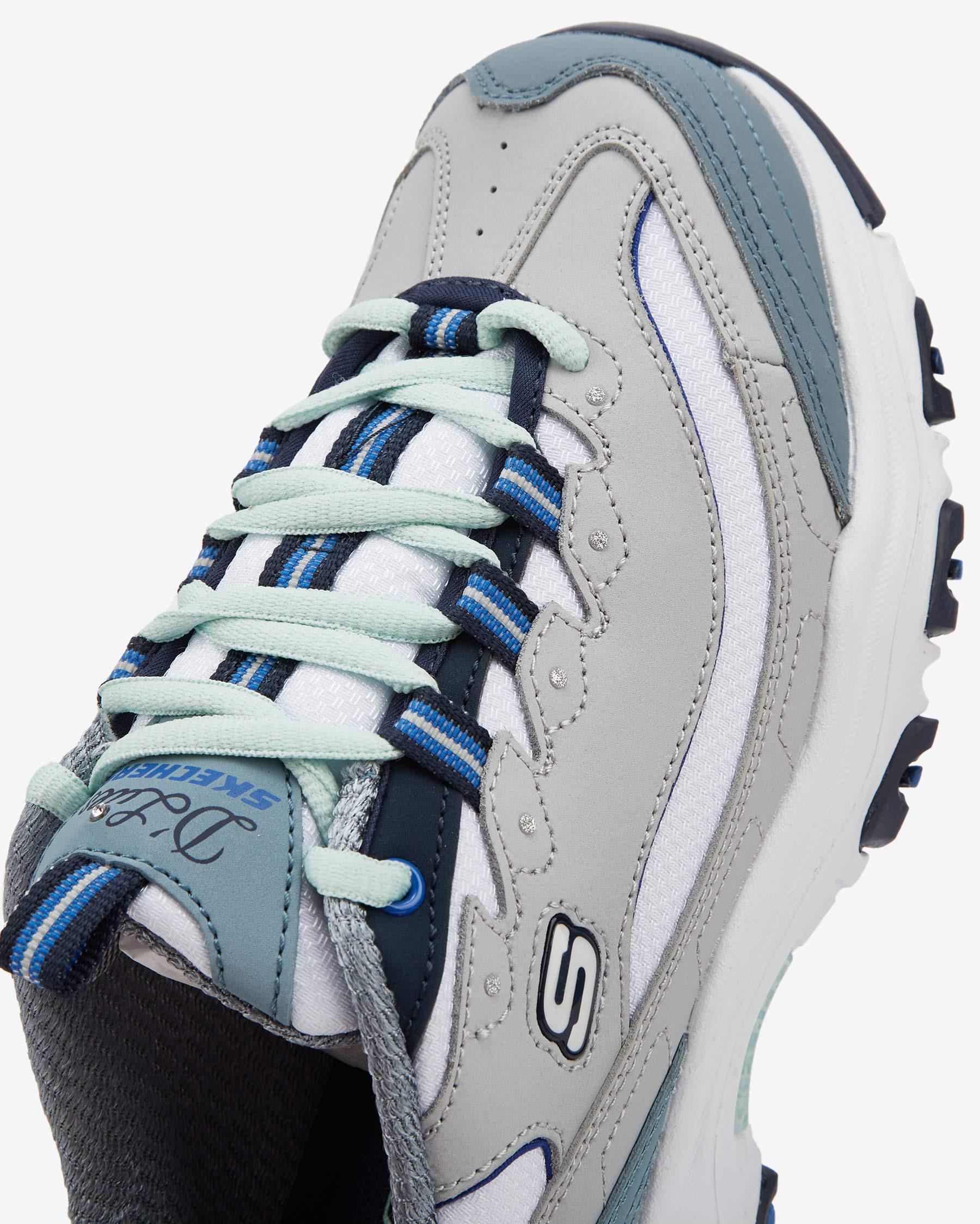 Skechers D'lites - Cool Change 13143 GYBL Kadın Gri Sneakers