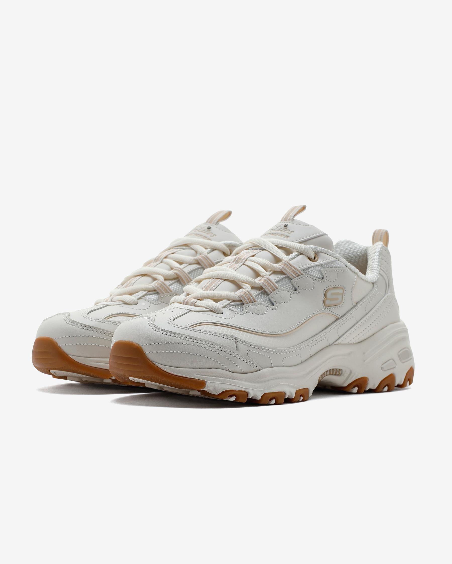 Skechers D'lites - Good Neutral 149807 OFWT Kadın Beyaz Sneakers