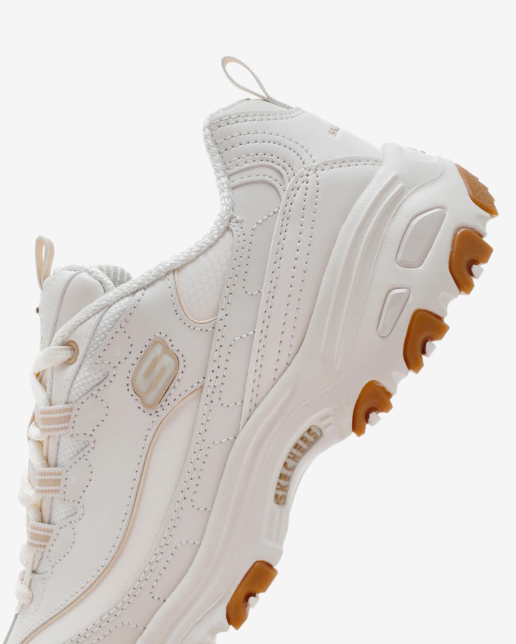 Skechers D'lites - Good Neutral 149807 OFWT Kadın Beyaz Sneakers