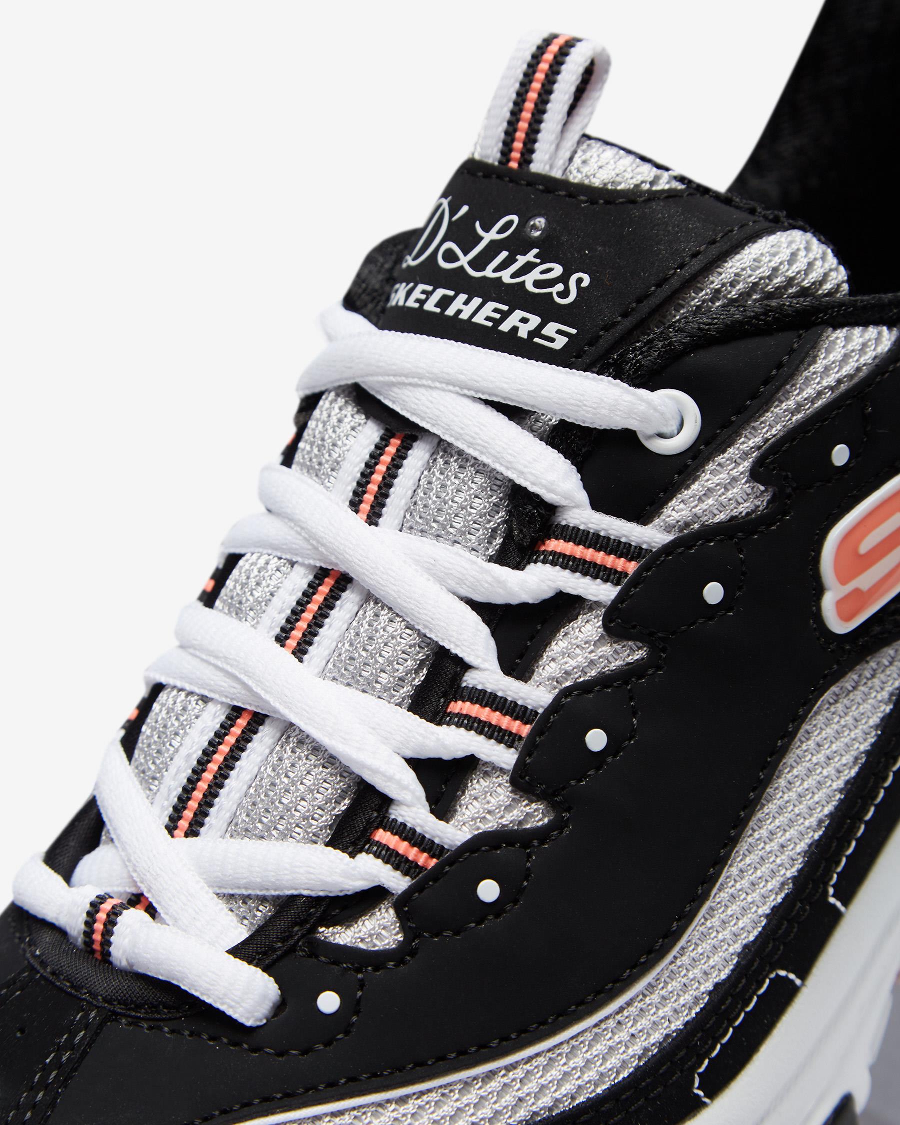 Skechers D'lites - New Journey Kadın Siyah Sneakers 11947 BKWG