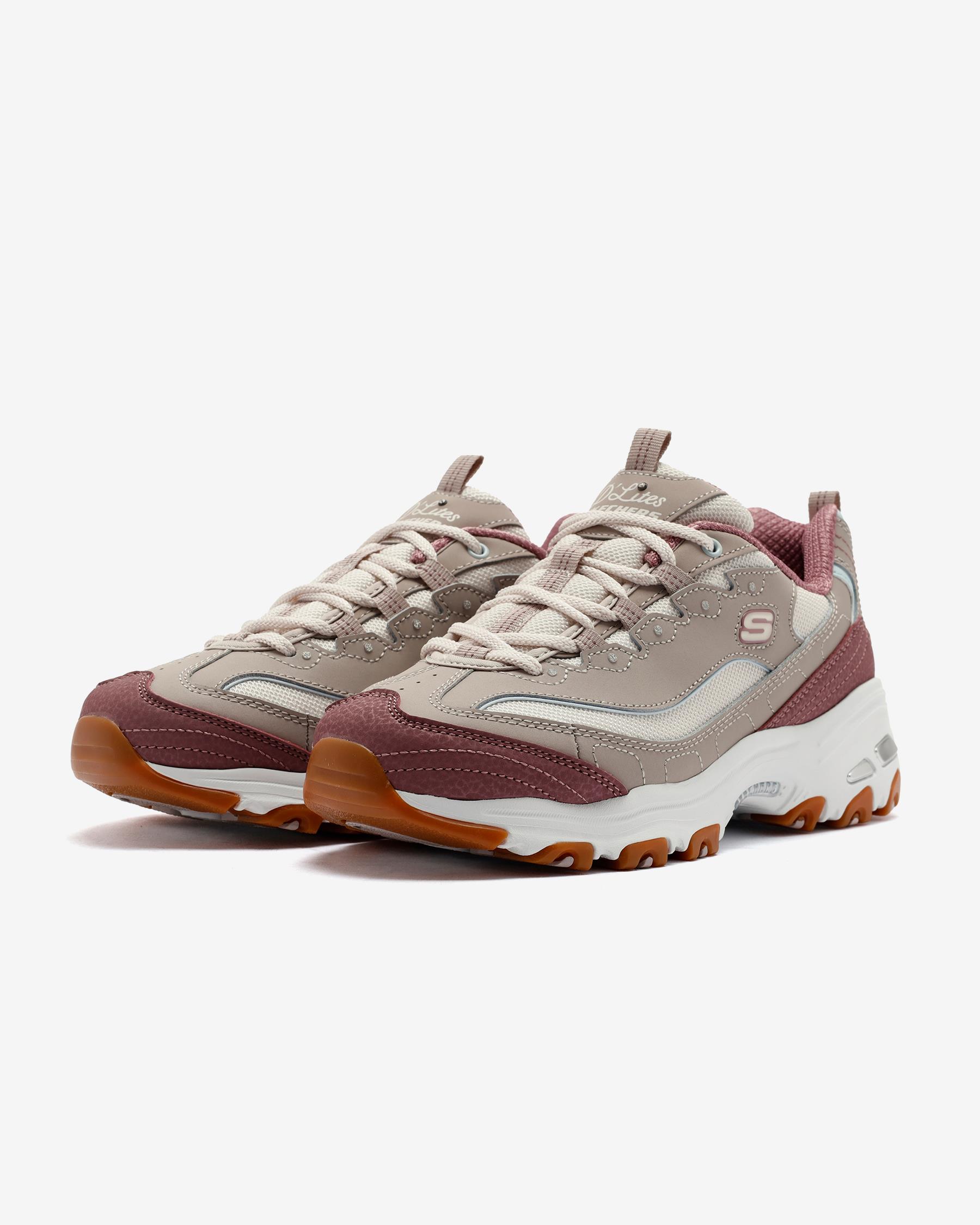 Skechers D'Lites - Popular Vote 150241 TPMT Kadın Bej Sneaker