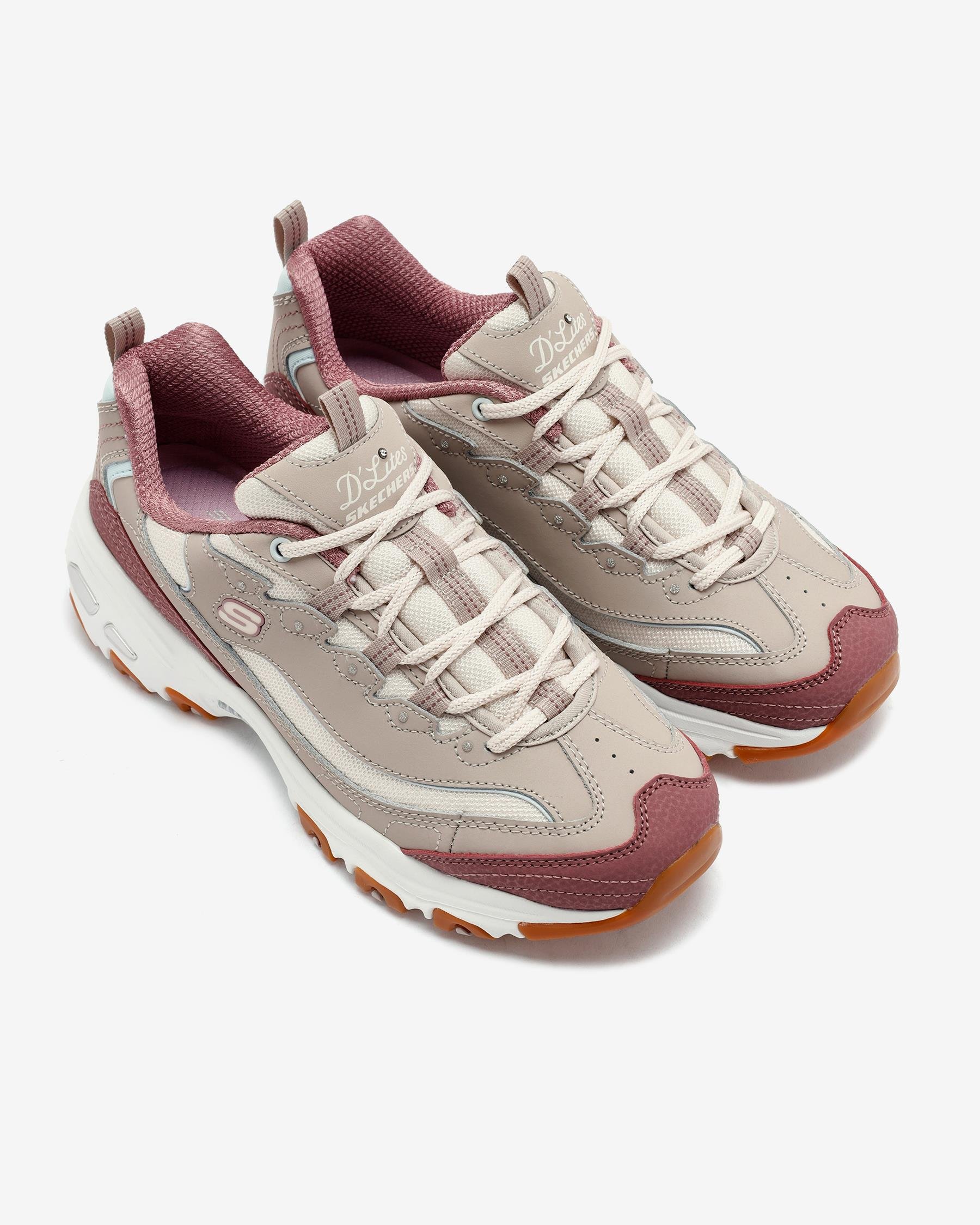 Skechers D'Lites - Popular Vote 150241 TPMT Kadın Bej Sneaker