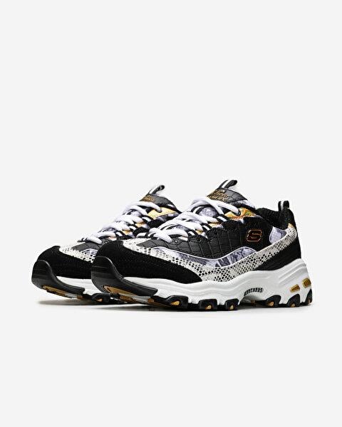 Skechers D'lites - Runway Ready 11918 BWGD Kadın Siyah Sneakers