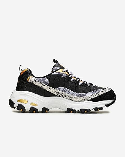 Skechers D'lites - Runway Ready 11918 BWGD Kadın Siyah Sneakers