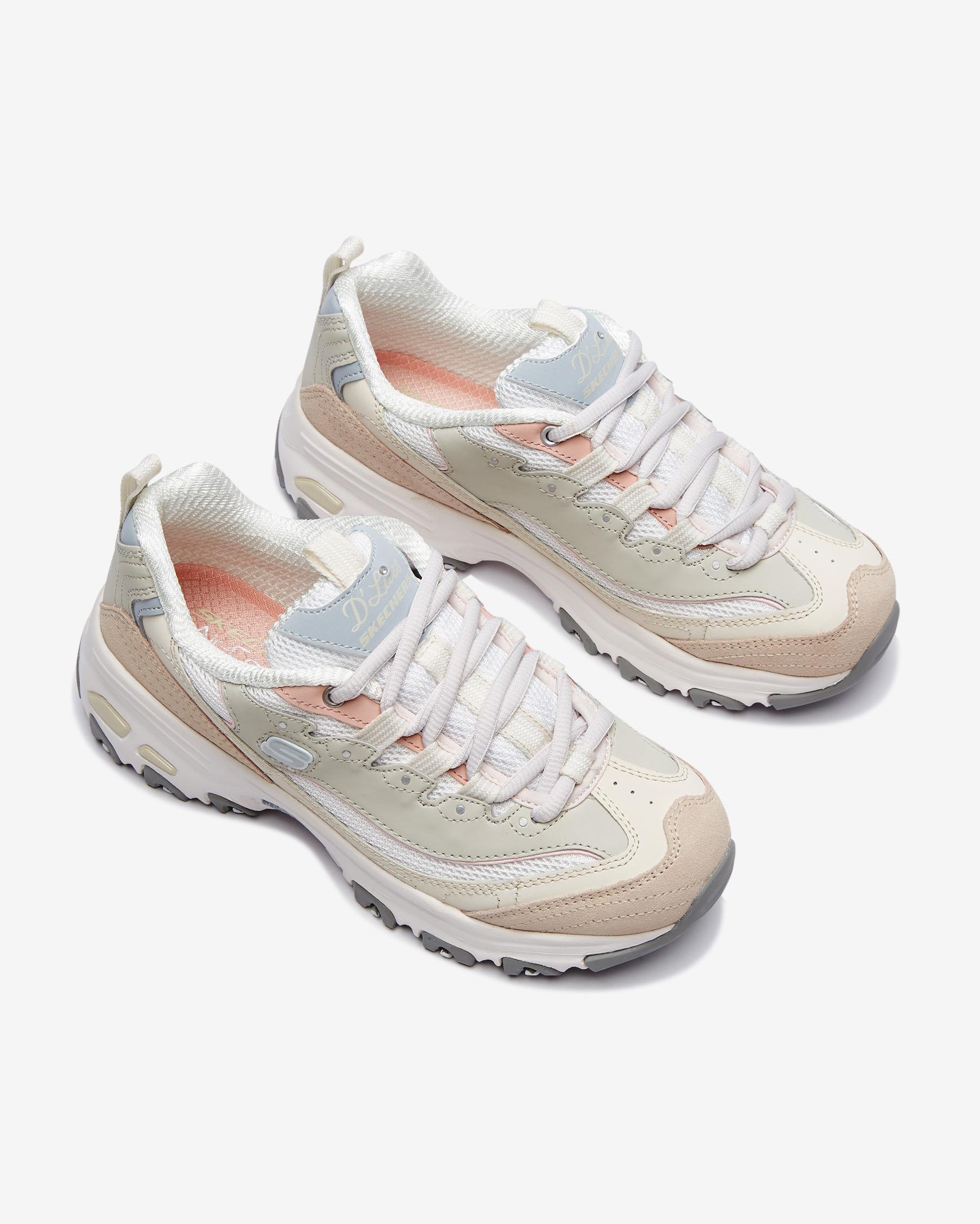 Skechers D'lites - Sandy Beaches 149238 NAT Kadın Bej Sneakers